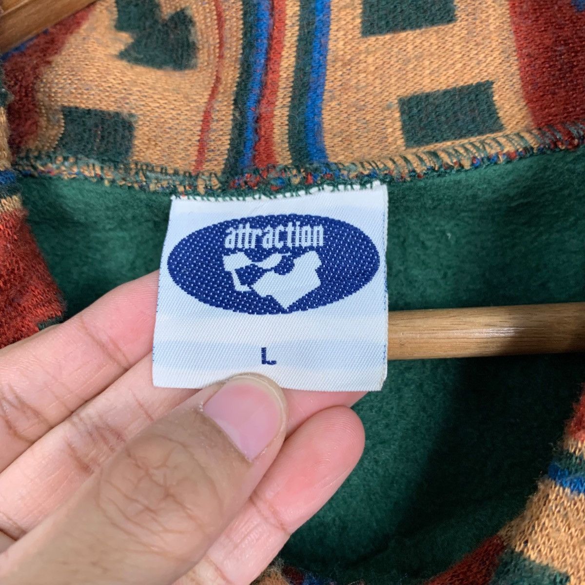 ATTRACTIONS ATTRACTION Vancouver Canada Pullover Sweatshirt #2228-C98 Size US L / EU 52-54 / 3 - 10 Thumbnail
