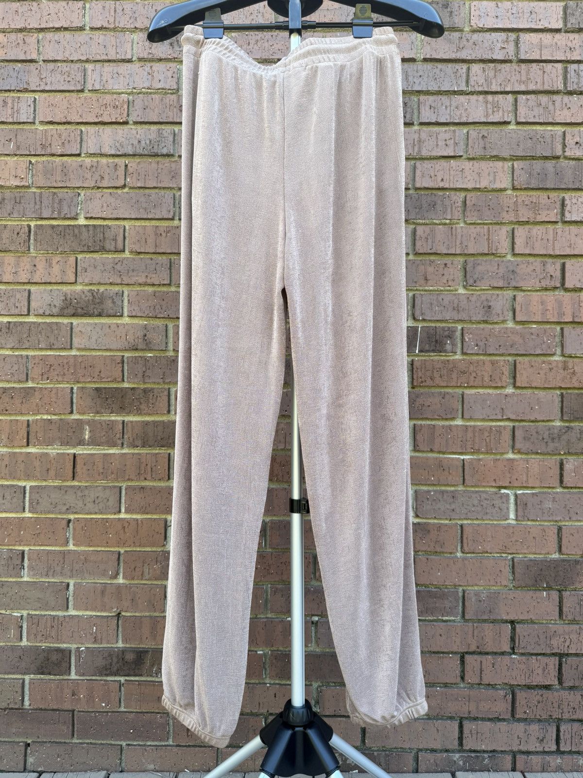 Other Mason Baker Drawstring Jogger Pants Khaki Stretch Large Size 29" - 6 Thumbnail