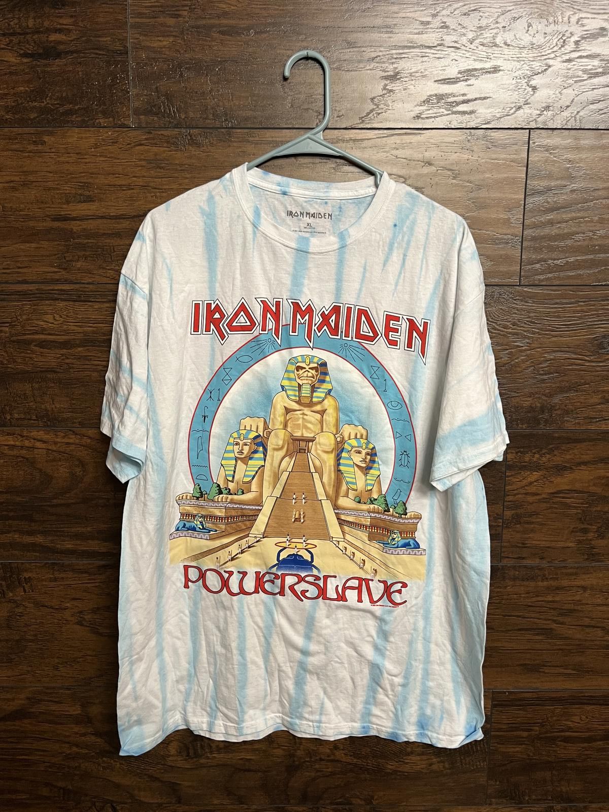 Iron Maiden Iron Maiden PowerSlave Album T-shirt Tie Dye Egyptian Tee XL Size US XL / EU 56 / 4 - 1 Thumbnail