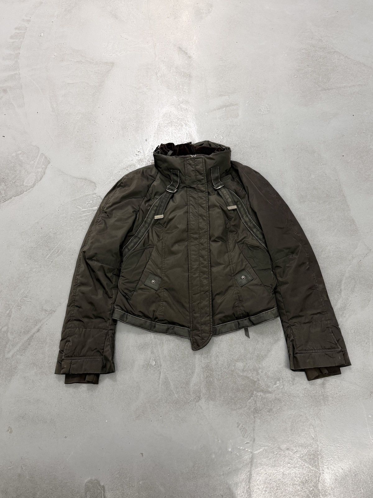 Marithe + Francois Girbaud Marithé + François Girbaud Bondage Strap Technical Jacket Size M / US 6-8 / IT 42-44 - 2 Thumbnail