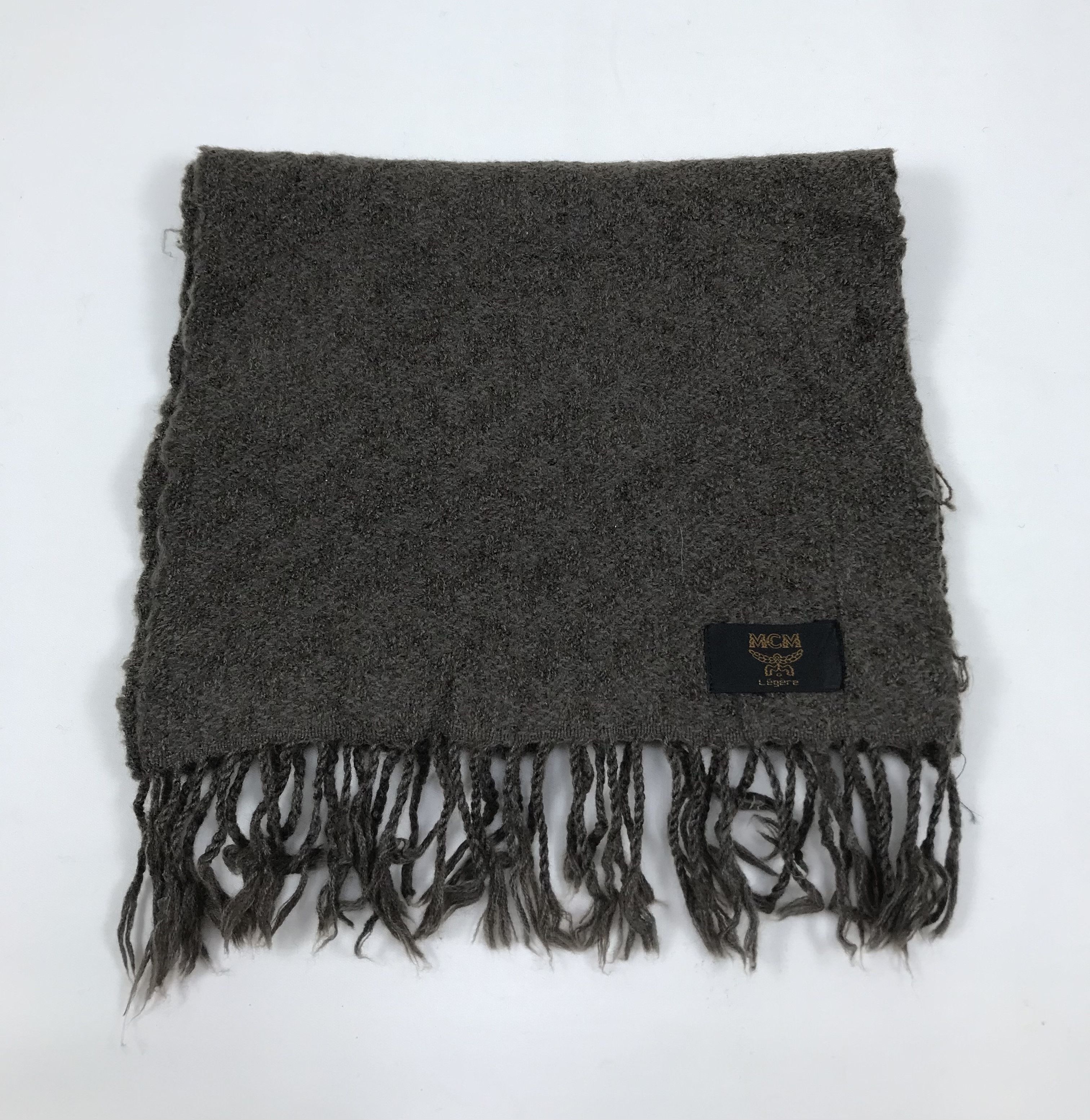 MCM Vintage MCM Luxury Scarf / Muffler / Wool Size ONE SIZE - 2 Thumbnail