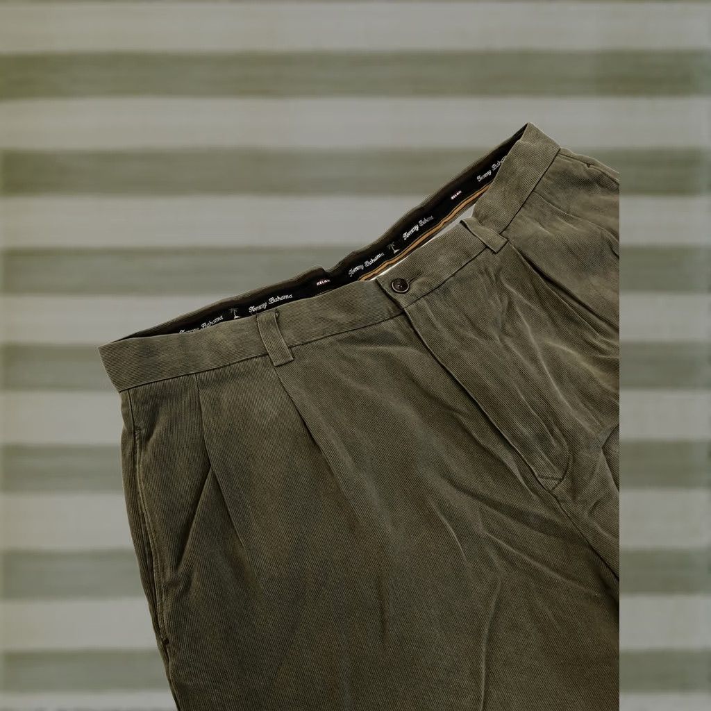 Tommy Bahama Tommy Bahama Shorts Mens 36 Relax Green Pleated Silk Casual Beach Chino Size US 36 / EU 52 - 1 Thumbnail