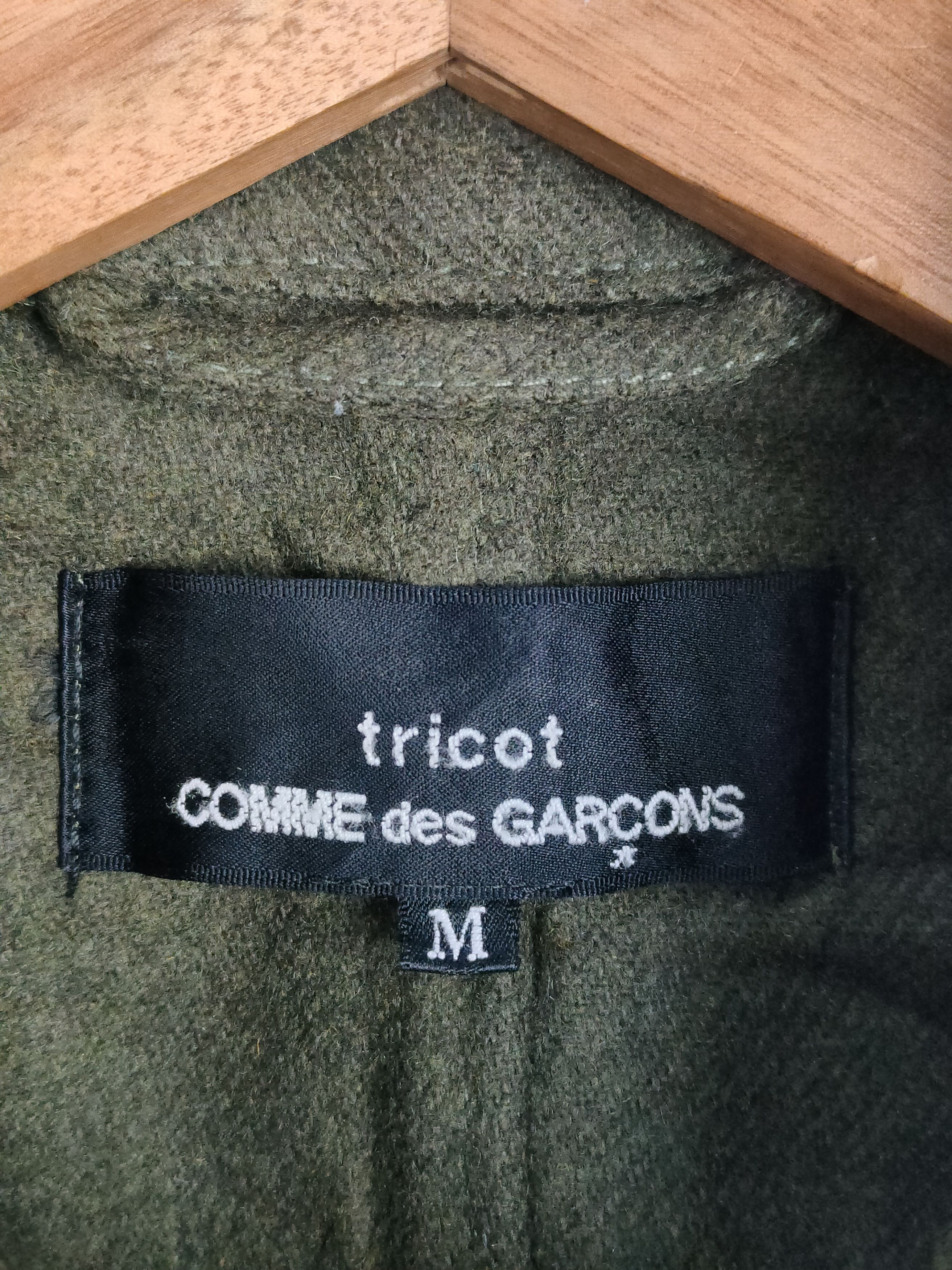Comme des Garcons Tricot Comme des Garçons Shawl Collar Worker Jacket AD2009 Size US M / EU 48-50 / 2 - 3 Thumbnail