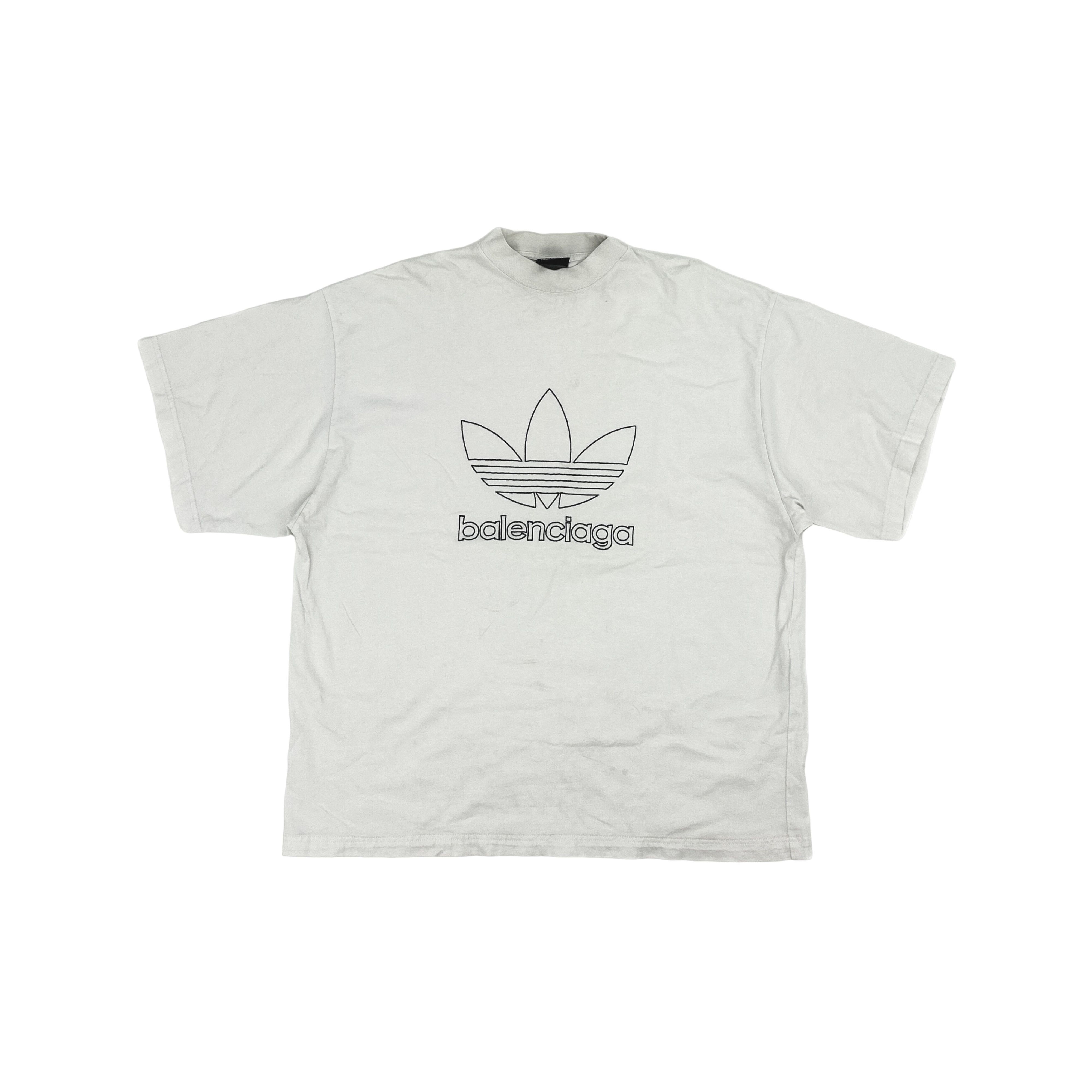 Balenciaga Balenciaga Adidas Collaboration Short Sleeve T-Shirt