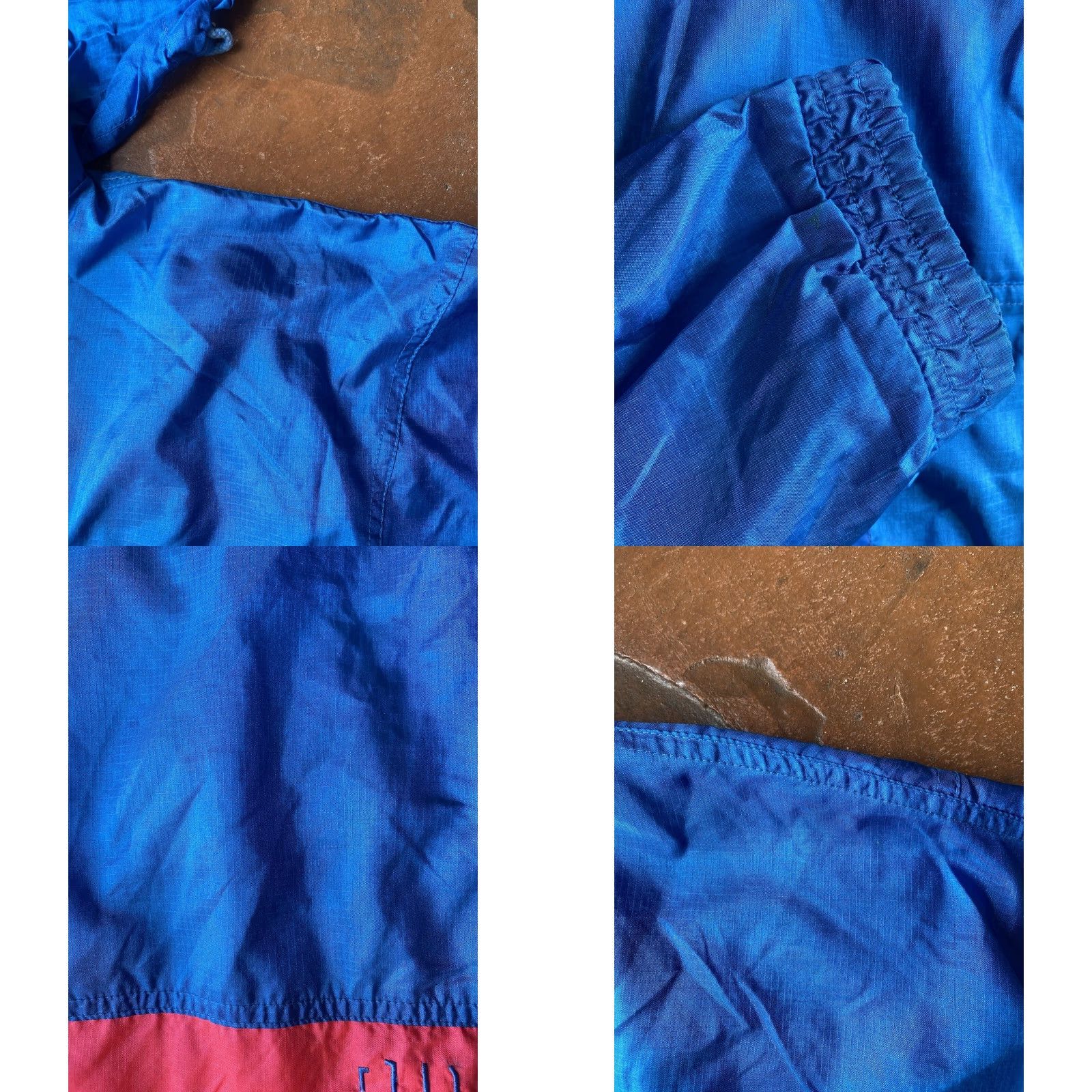 Puma VINTAGE Puma Windbreaker Jacket XL Blue Hooded Full Zip Nylon Retro Size US XL / EU 56 / 4 - 9 Thumbnail