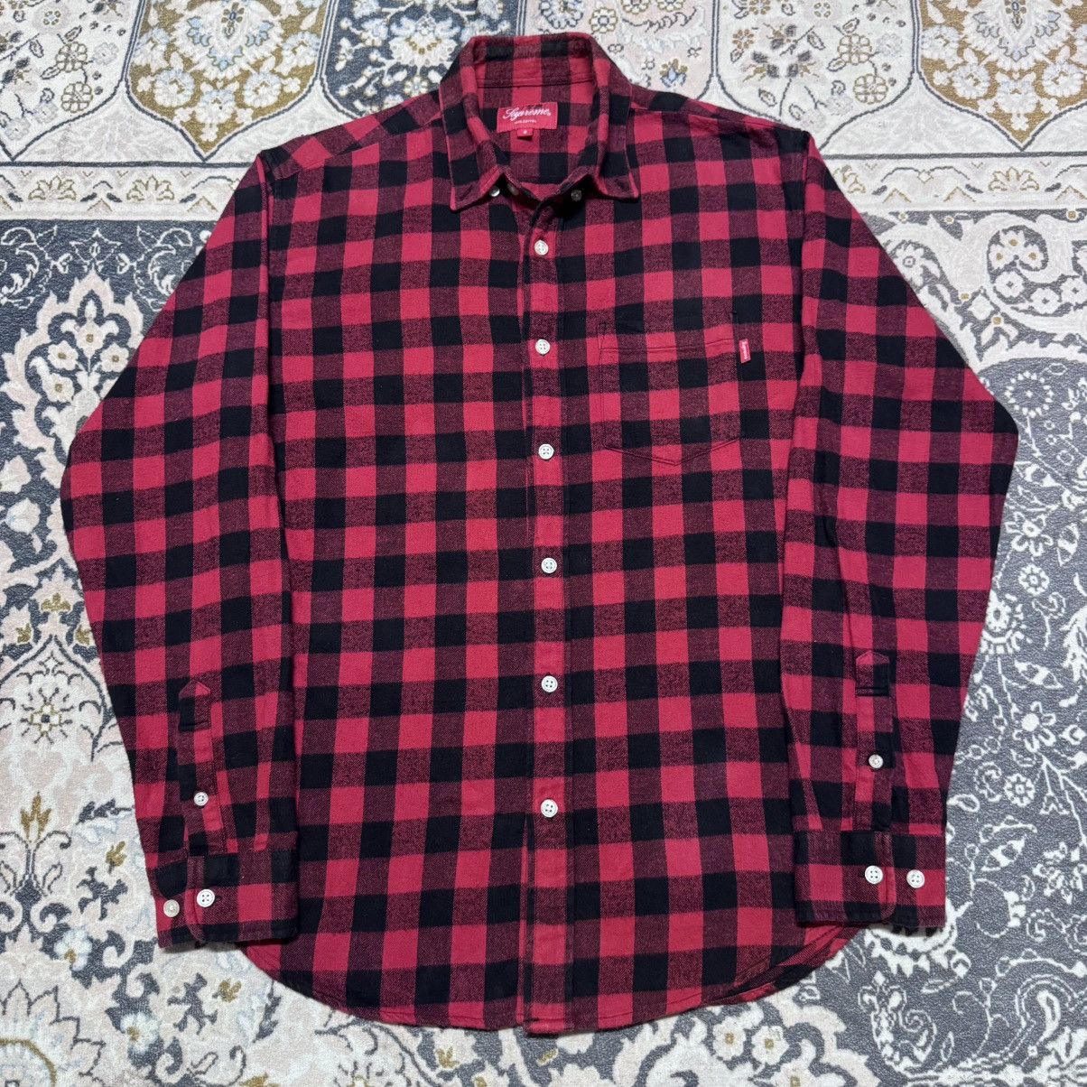 Supreme Supreme Flannel Shirt Size US S / EU 44-46 / 1 - 4 Thumbnail