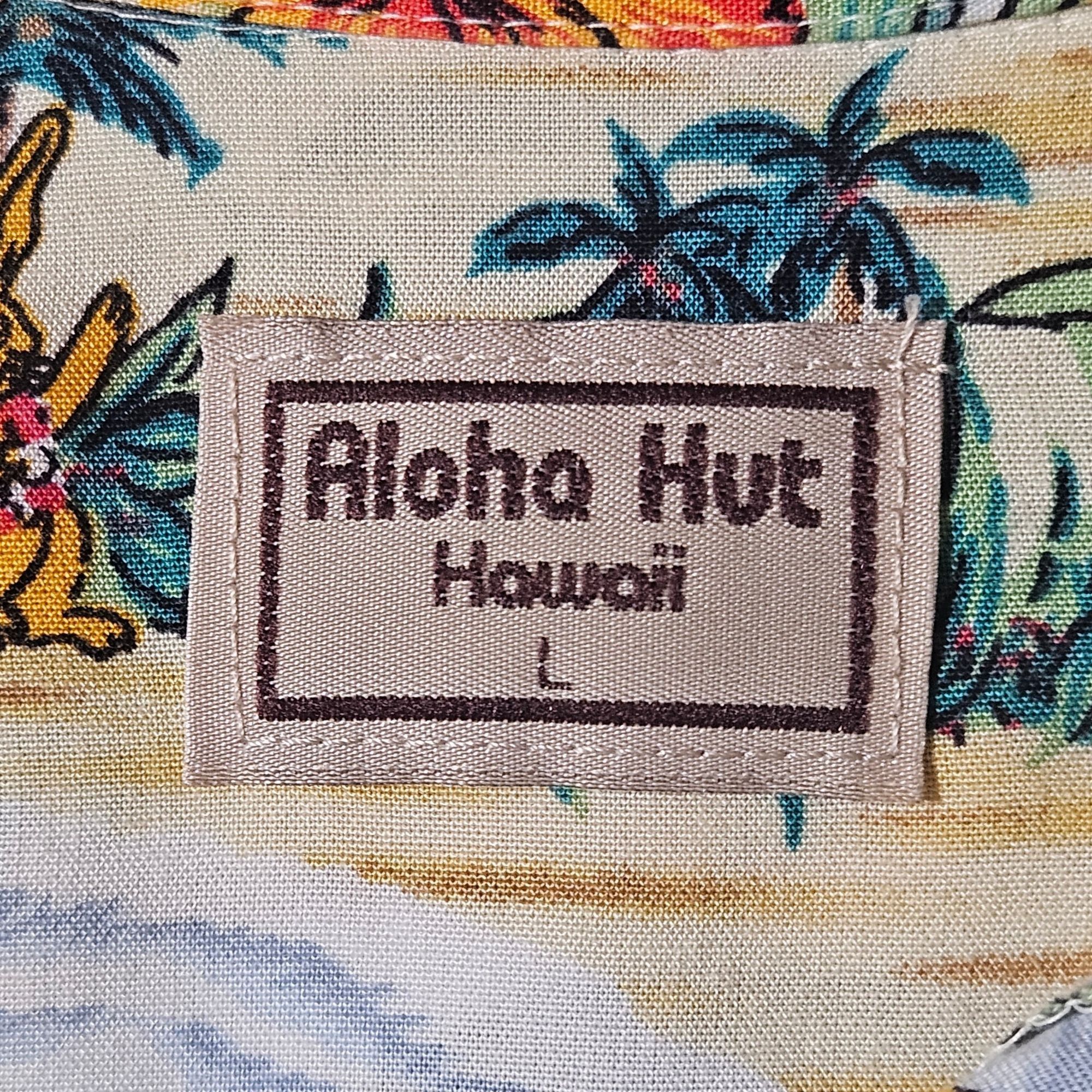 Other Aloha Hut Men’s Hawaiian Shirt L – Tropical Print, Y2K Dadco Size US L / EU 52-54 / 3 - 3 Thumbnail