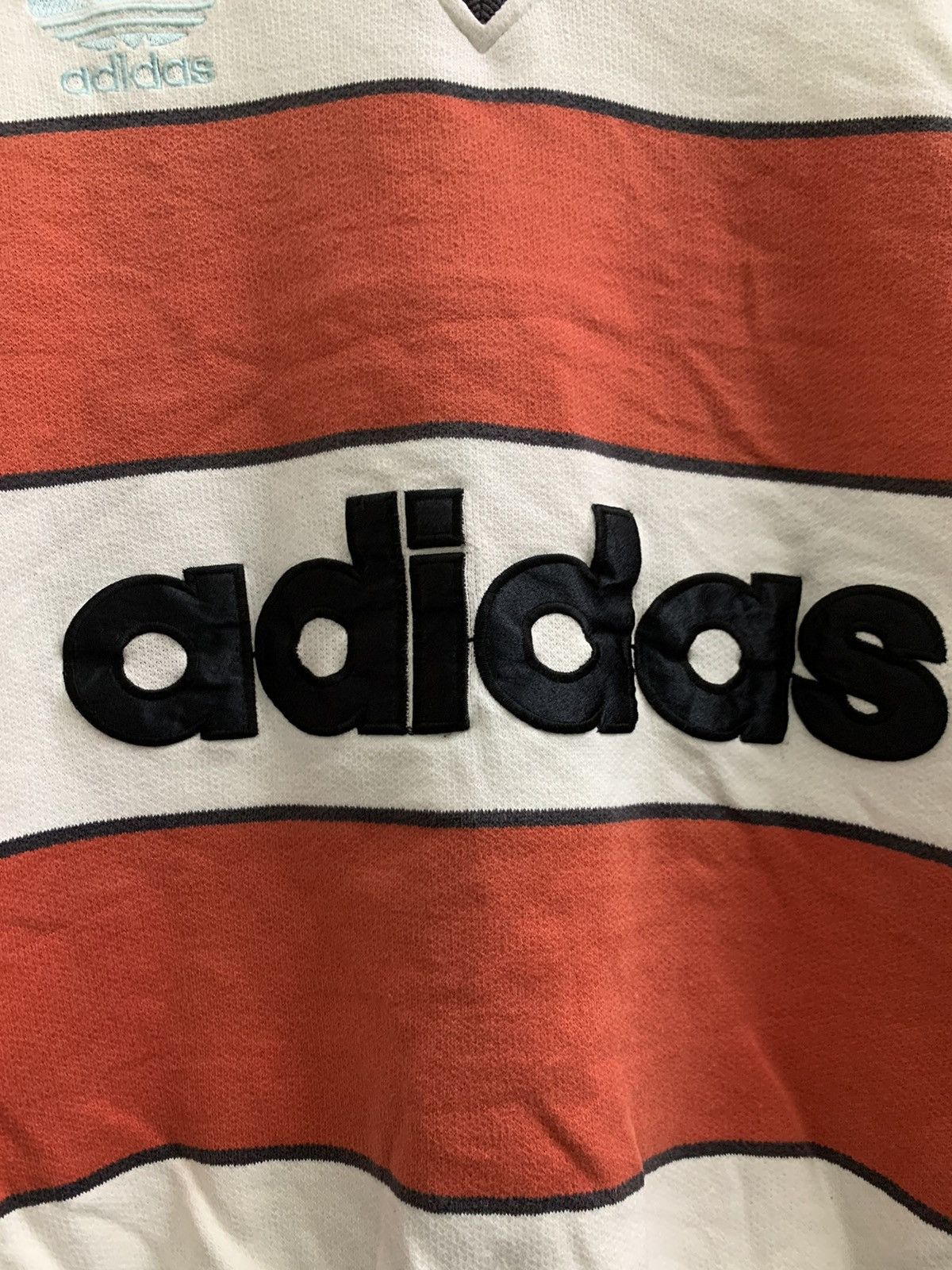 Adidas × Vintage VINTAGE ADIDAS SPELLOUT RARE SWEATSHIRT Size US S / EU 44-46 / 1 - 2 Thumbnail