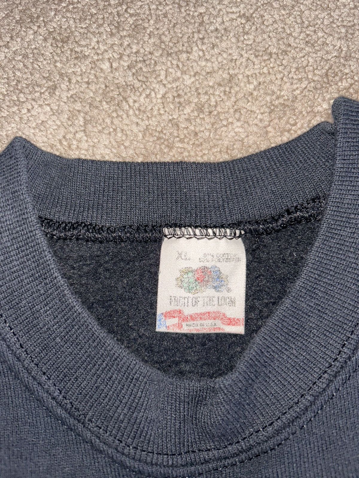 Hard Rock Cafe Vintage 90s Hard Rock Cafe New York crewneck sweatshirt Size US XL / EU 56 / 4 - 3 Thumbnail