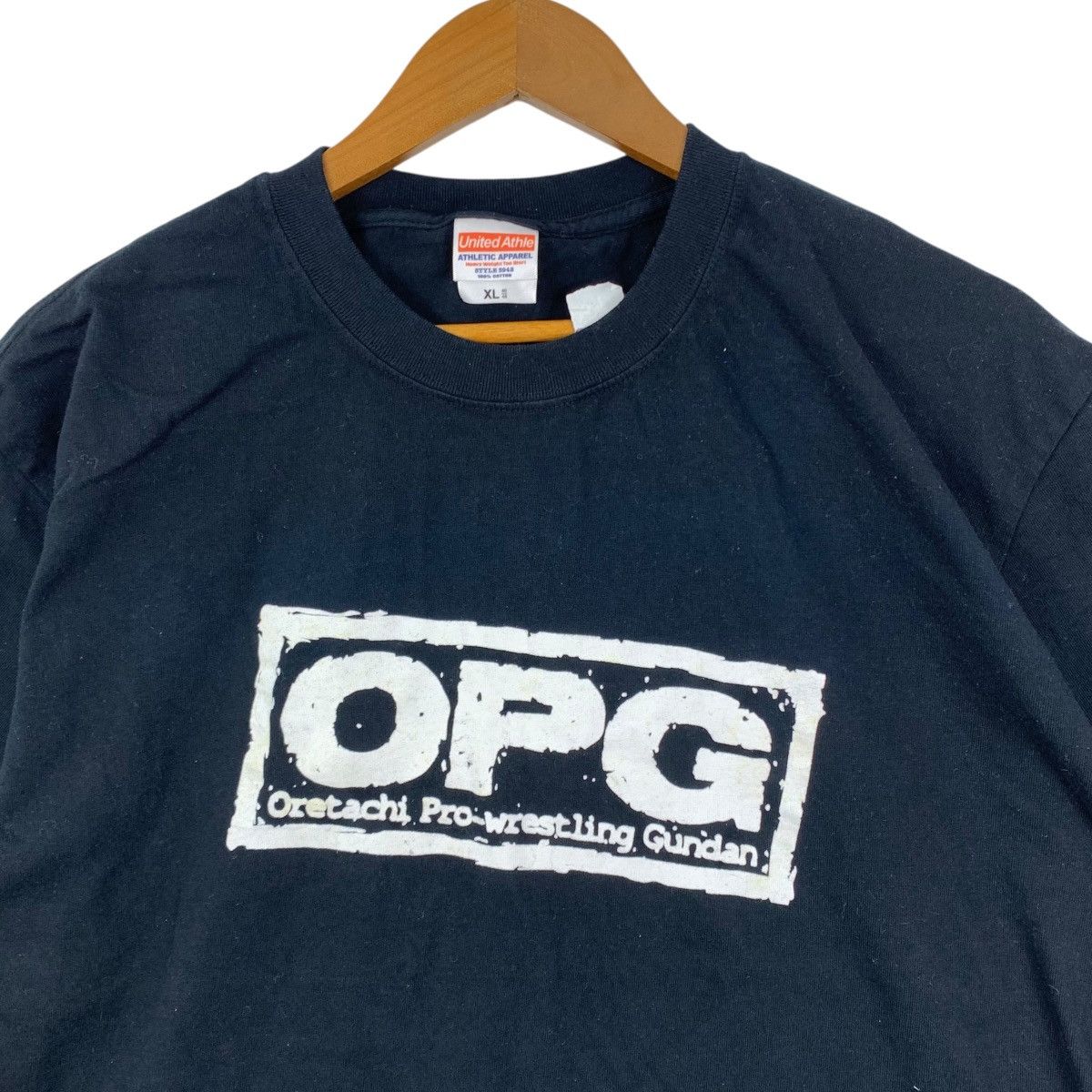 Japanese Brand Opg ORETACHI PRO-WRESTLING Gundan Atsushi Onita Japan Tshirt Size US XL / EU 56 / 4 - 3 Thumbnail