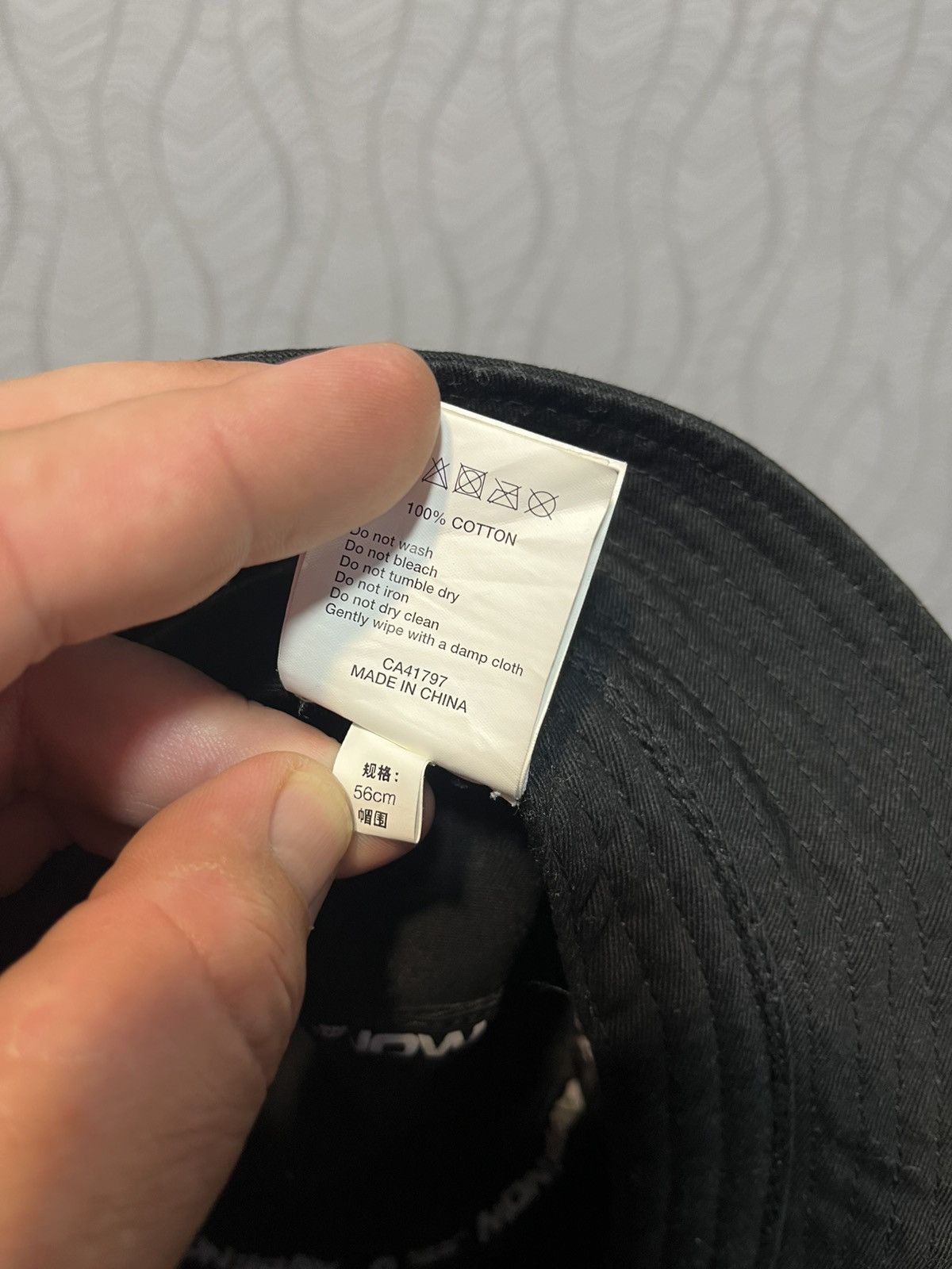 Aape Aape by a Bathing Ape Bucket Logo Black Hat Size ONE SIZE - 10 Thumbnail