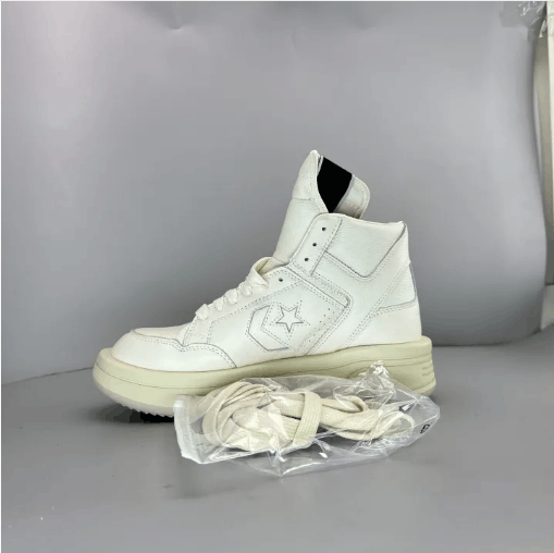 Rick Owens Rick Owens mid-top basketball shoes Size US 10 / EU 43 - 6 Thumbnail