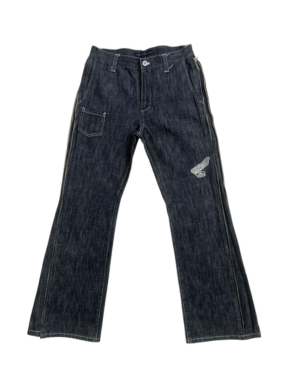 image of Honda Zippable Side Denim in Black, Men's (Size 28)