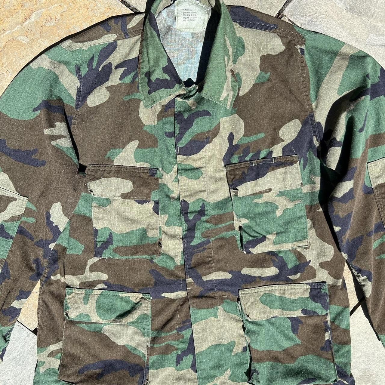 Other Y2K Woodland Camo Cargo Utility Jacket Size US L / EU 52-54 / 3 - 4 Thumbnail