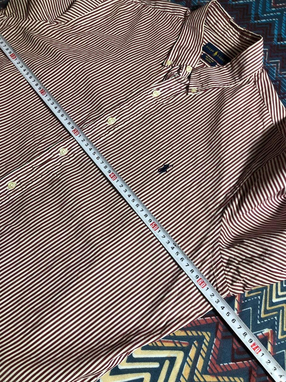 Polo Ralph Lauren × Vintage Polo Ralph Lauren Checked Striped Longsleeve Button Shirt Size US XL / EU 56 / 4 - 8 Thumbnail
