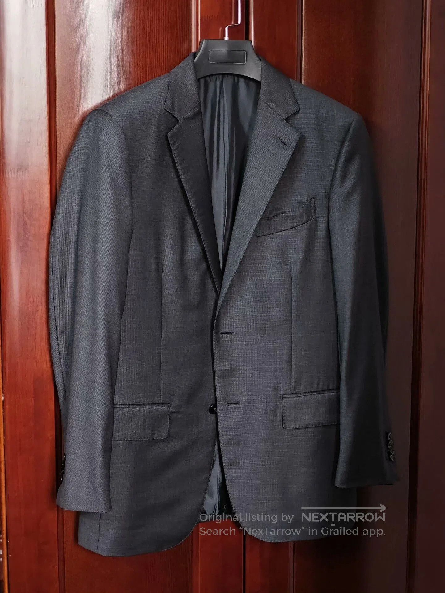 Ermenegildo Zegna Zegna Trofeo Wool Linen Suit Jacket. Size US S / EU 44-46 / 1 - 1 Thumbnail