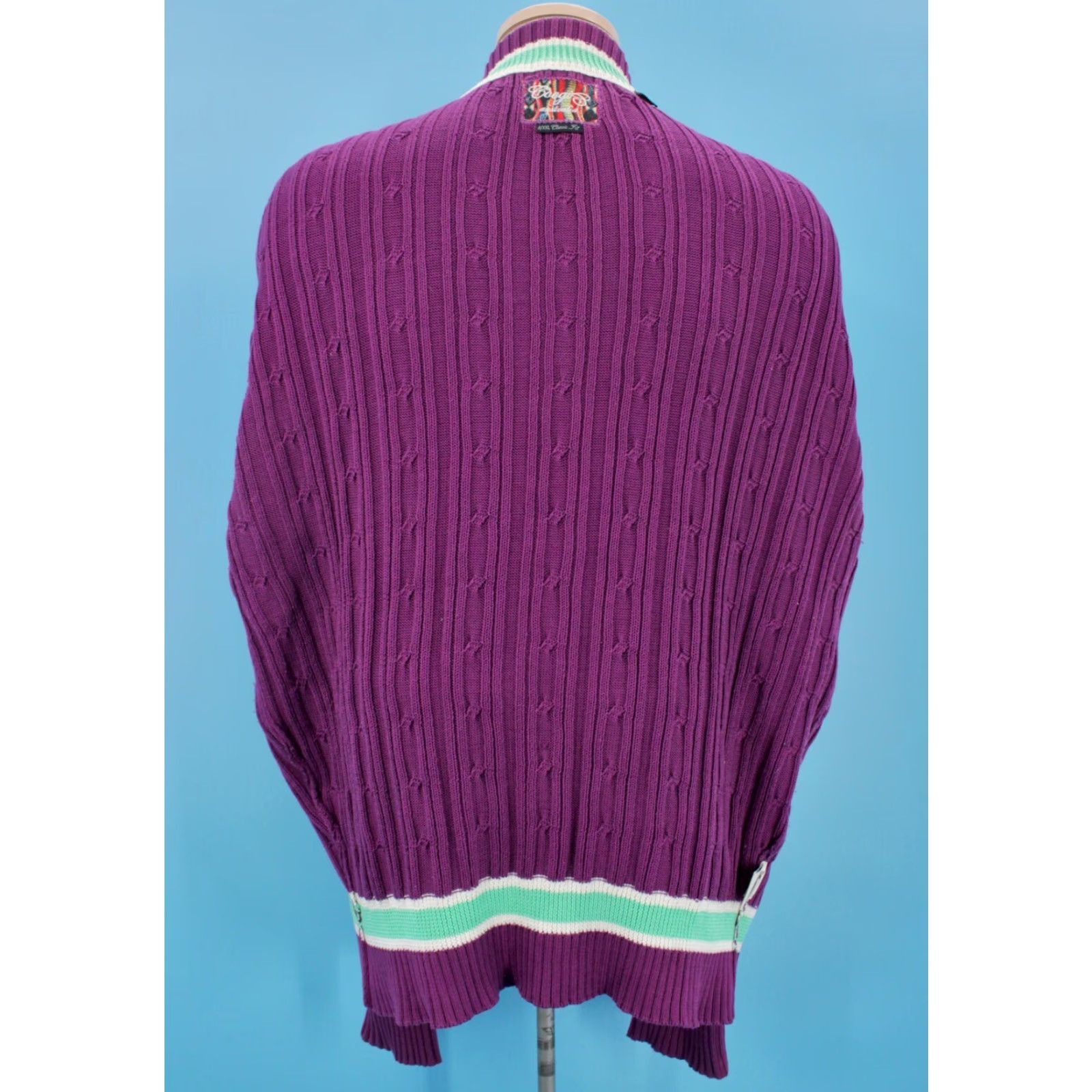Coogi VTG Coogi Sweater Shirt 2XL Adults Purple 2000s Early 2000s Vintage Casual Mens Womens Size US XXL / EU 58 / 5 - 3 Thumbnail