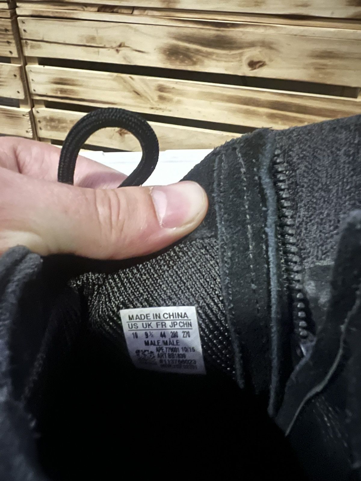 Adidas × Kanye West Adidas Yeezy Boost 750 “Triple Black” Size 10 – ART BB1839 Size US 10 / EU 43 - 11 Thumbnail
