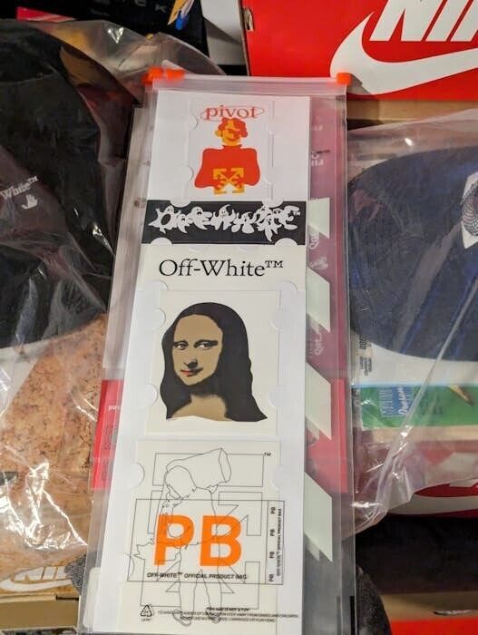 Off-White Off-White Mona Lisa Skate Sticker Set Size ONE SIZE - 3 Thumbnail