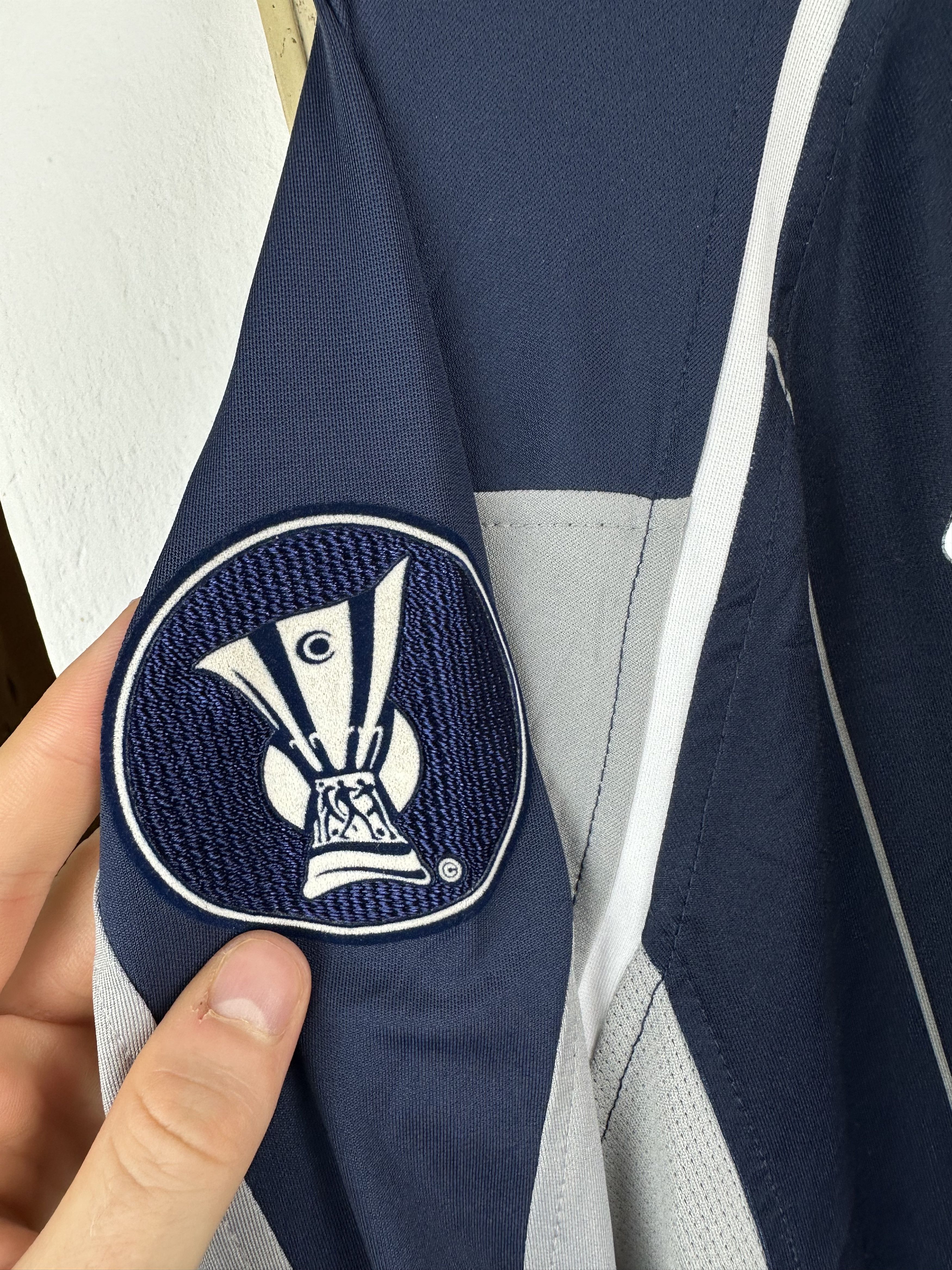 Vintage Bolton football shirt 2005 Long Sleeve #11 Gardner UEFA Cup Size US M / EU 48-50 / 2 - 7 Thumbnail