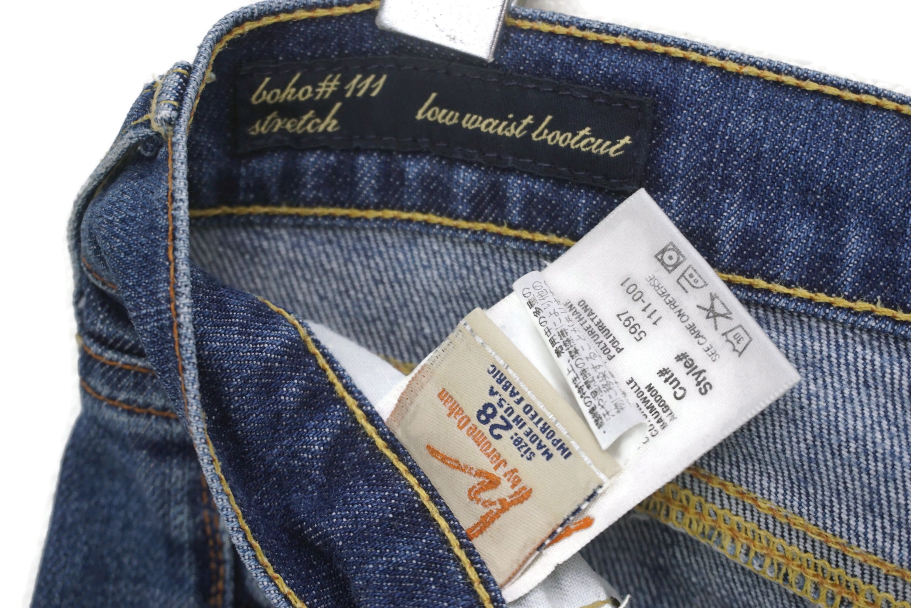 Citizens Of Humanity Jerome Dahan Jeans fits W31xL29.5 Boho #111 Low-Rise Bootcut Size 28" / US 6 / IT 42 - 11 Thumbnail