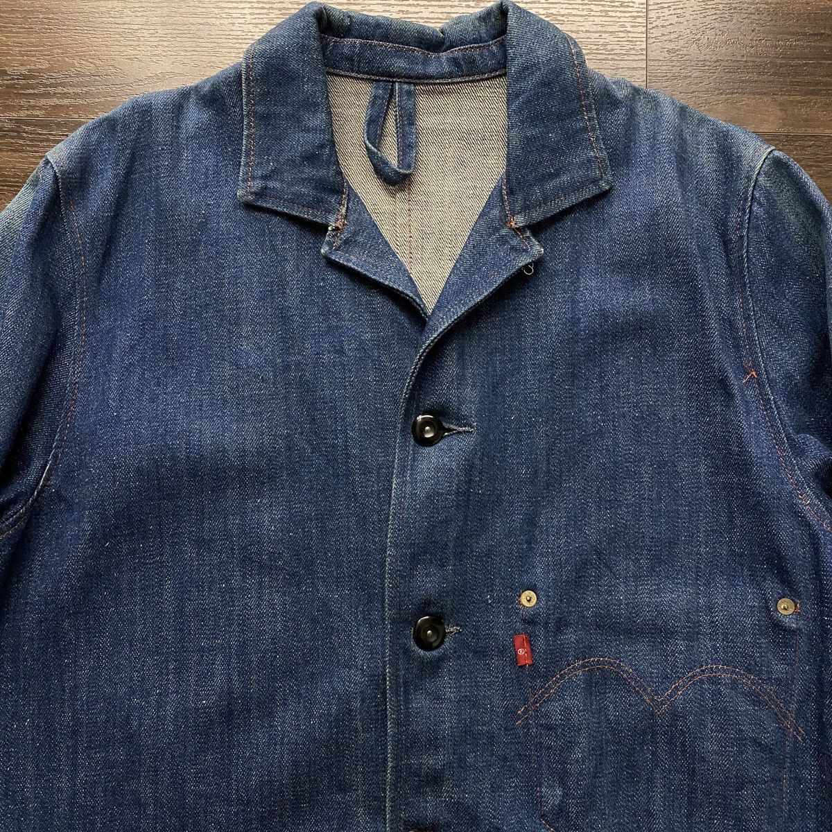 LVC × Levi's × Levi's Vintage Clothing Levi's RED Collection 1st Jacket Archived Size 42R - 2 Thumbnail