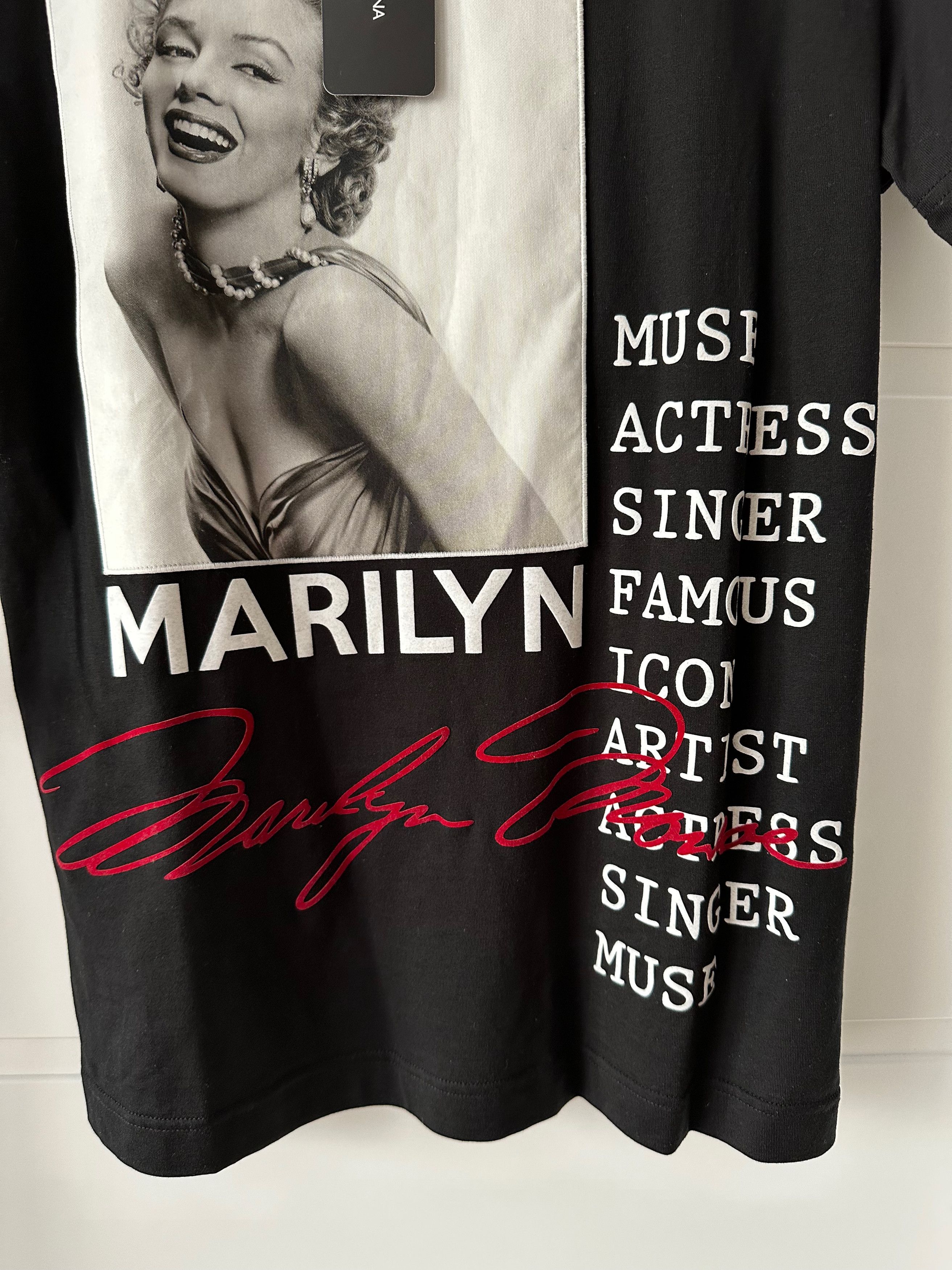 Dolce & Gabbana Dolce & Gabbana Marylin Monroe t shirt t Size US S / EU 44-46 / 1 - 3 Thumbnail