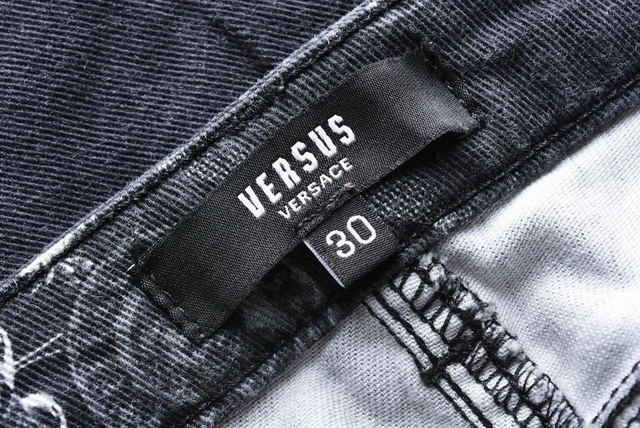 Versus Versace Versus Versace Vintage All Over Print Denim Pants W33/L30 Size US 30 / EU 46 - 5 Thumbnail