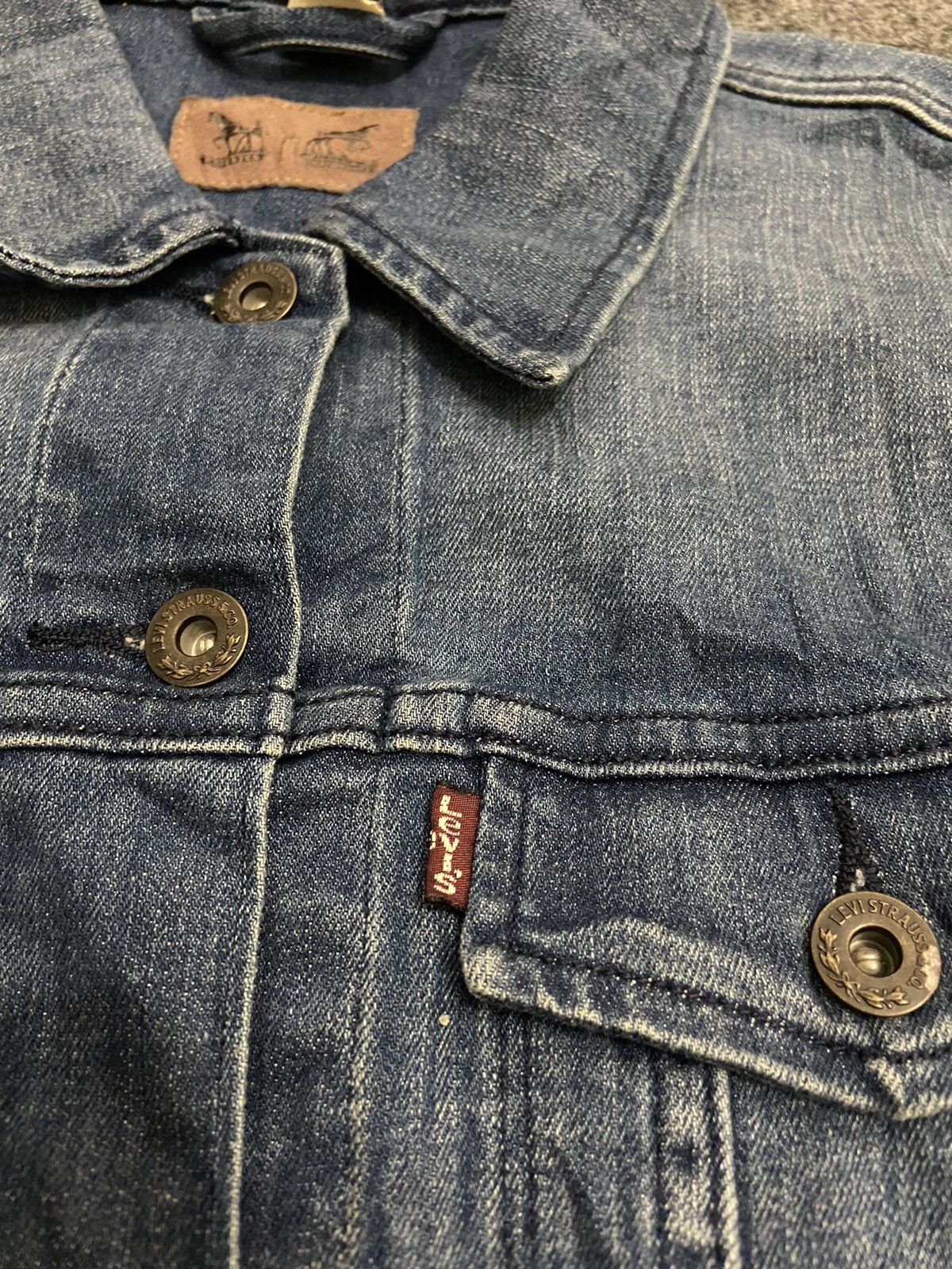 Levi's × Vintage Vintage Levi’s denim jacket women Size L / US 10 / IT 46 - 3 Thumbnail