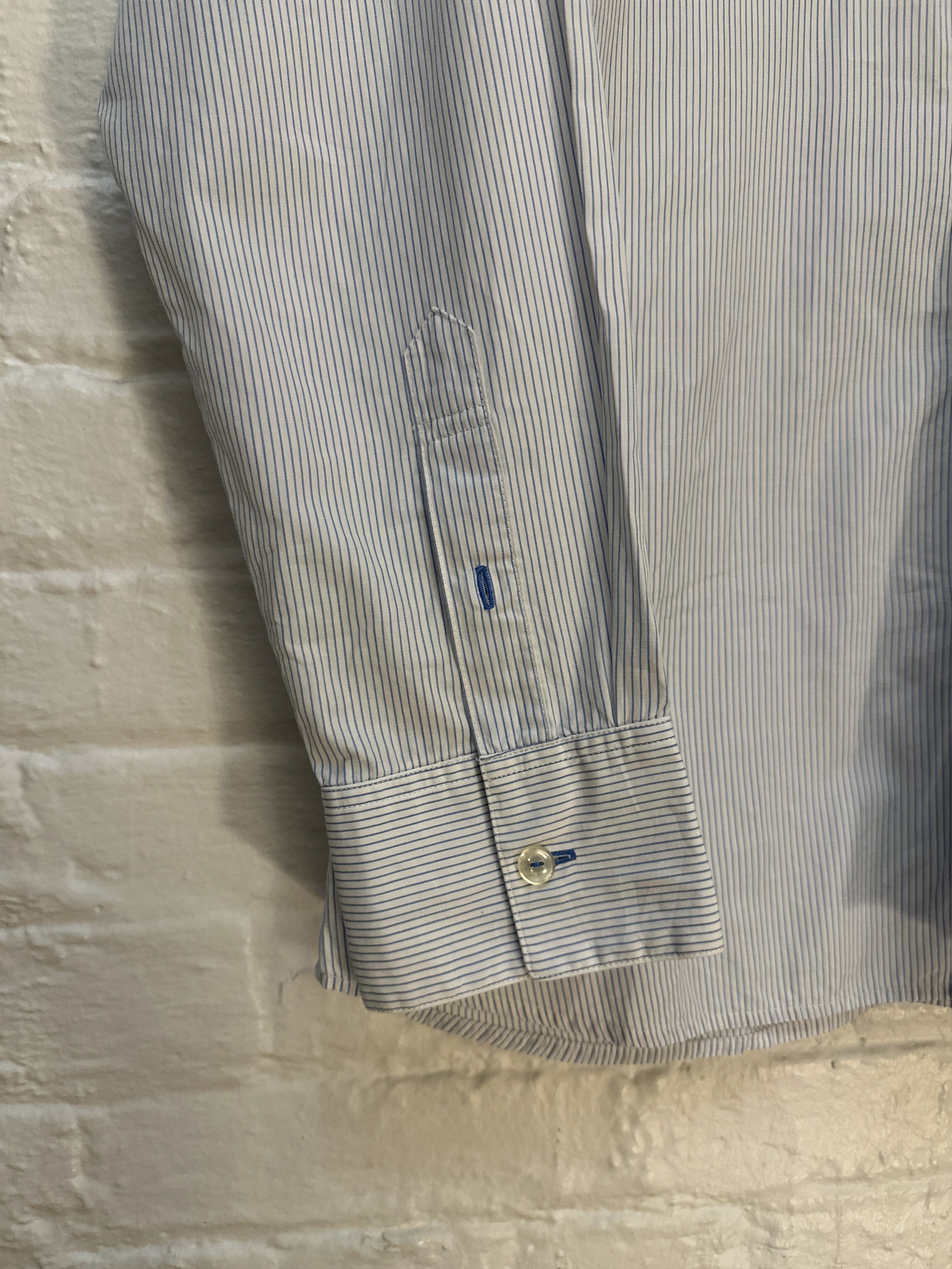 Yohji Yamamoto Yohji Yamamoto AAR Striped Button Up Shirt Size US M / EU 48-50 / 2 - 4 Thumbnail