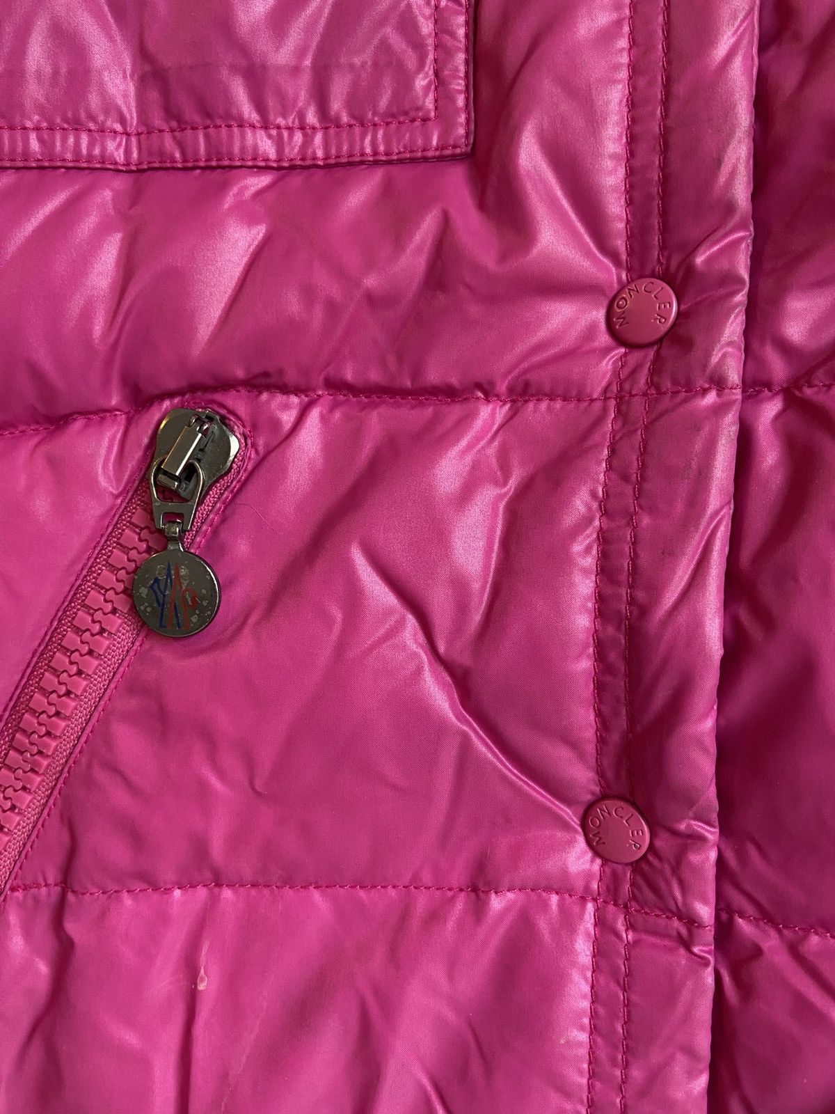 Moncler Pink Moncler Puffer Jacket Size XS / US 0-2 / IT 36-38 - 7 Thumbnail