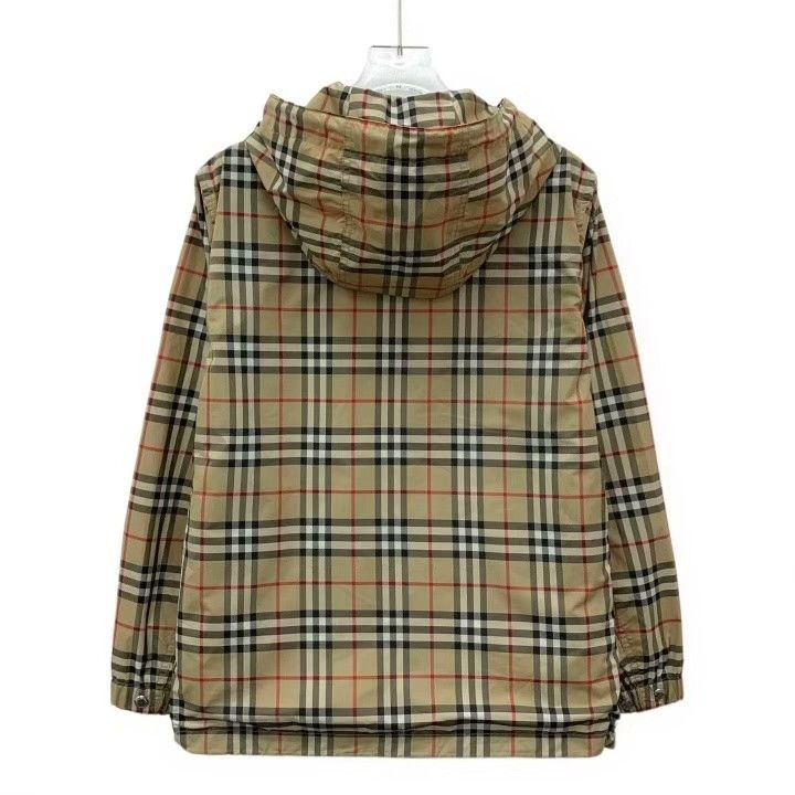 Burberry Burberry Brown Plaid Hooded Zip Jacket Size US S / EU 44-46 / 1 - 2 Thumbnail