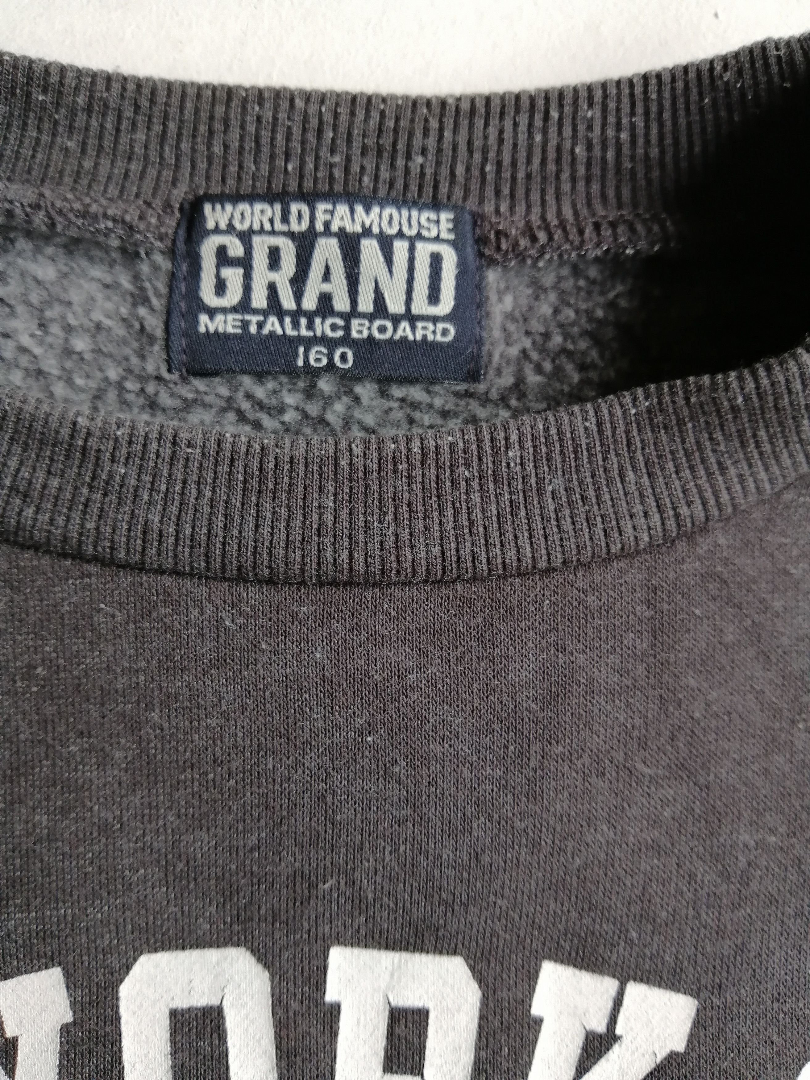 Designer Vtg Grand Metallic Board New York City Big Logo Sweatshirt Size US S / EU 44-46 / 1 - 4 Thumbnail