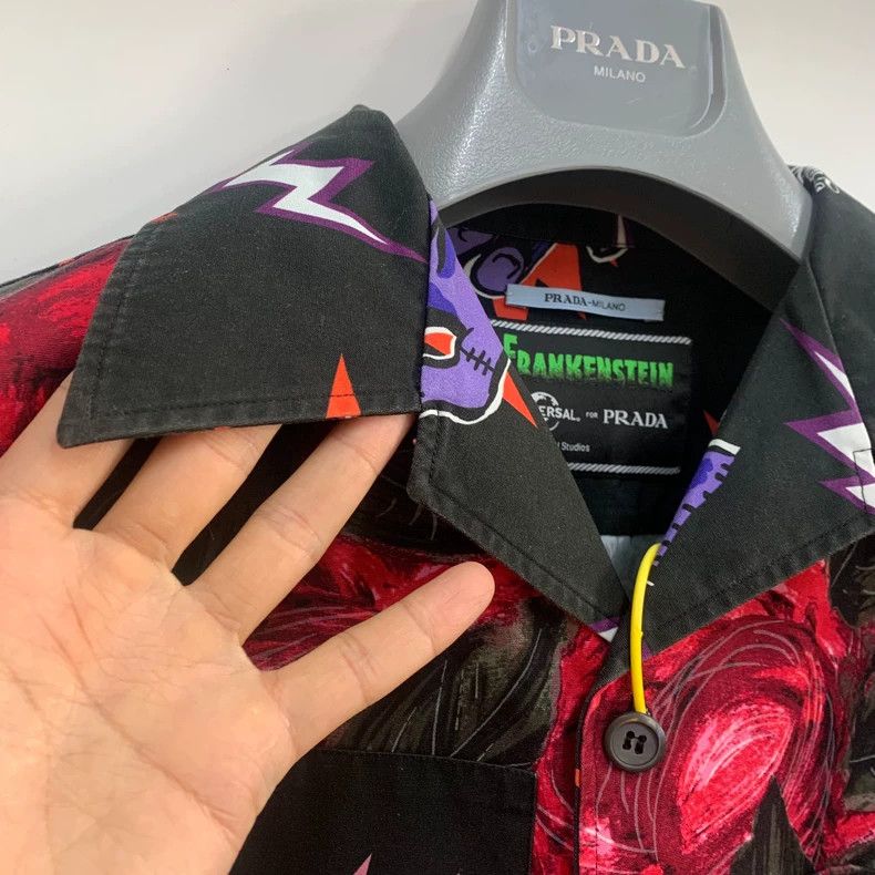 Prada Prada AW19 MENSWEAR SHOW LOOK15 FRANKENTEIN SHIRT 2502-Next Size US S / EU 44-46 / 1 - 9 Thumbnail