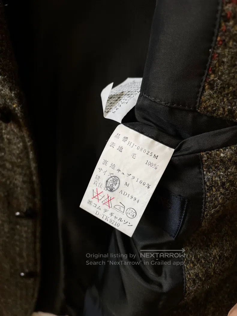 Comme des Garcons Comme Des Garcons Wool checkered jacket Size US M / EU 48-50 / 2 - 9 Thumbnail