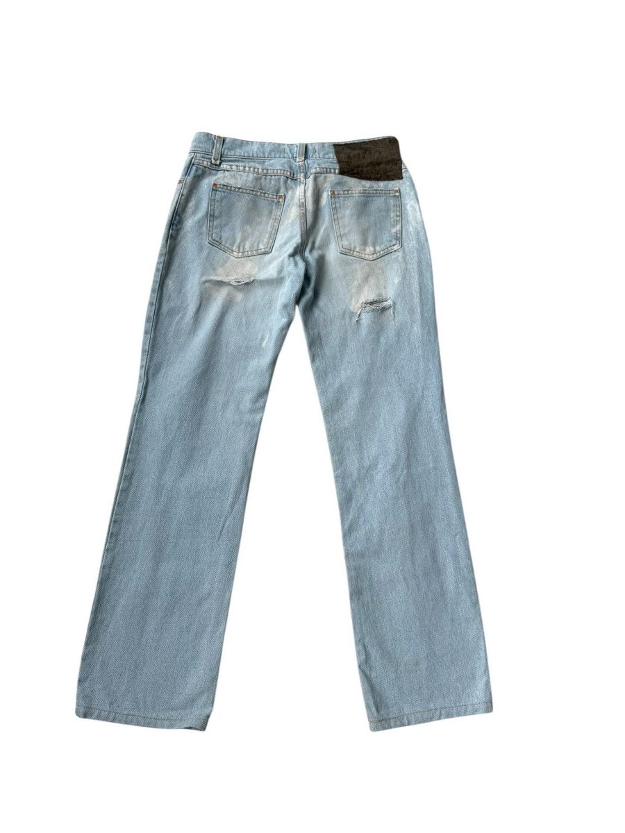 Dolce & Gabbana Dolce & Gabbana jeans baby blue Distressed denim Size 28" / US 6 / IT 42 - 3 Thumbnail