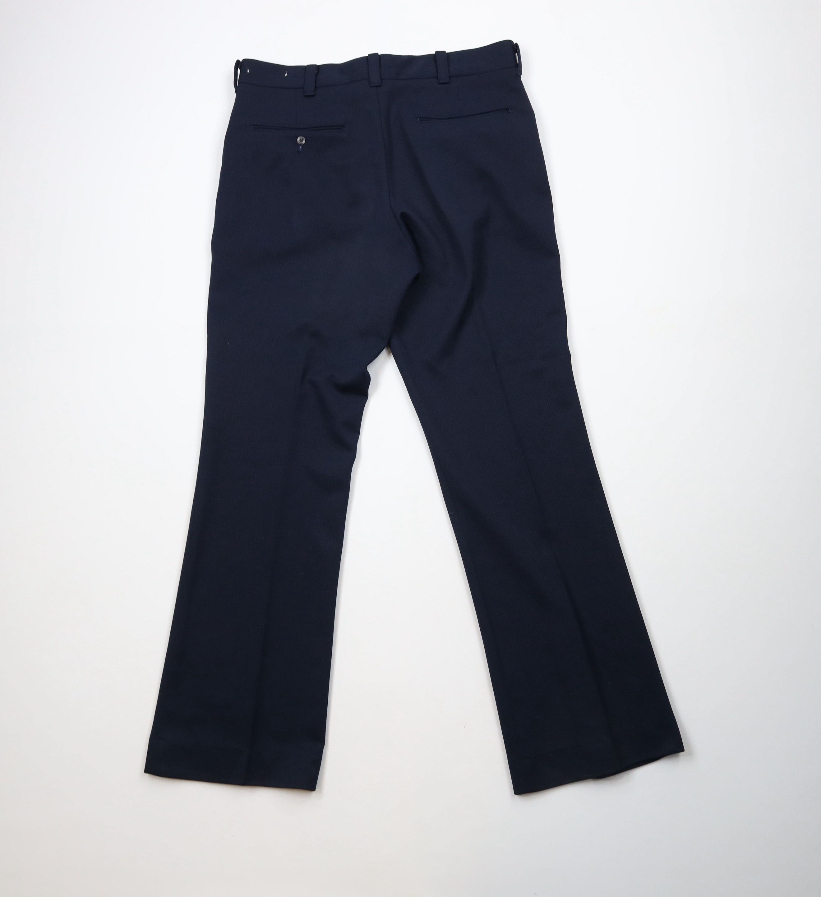 Vintage Vintage 60s 70s Streetwear Knit Bell Bottoms Pants USA Size US 34 / EU 50 - 8 Thumbnail