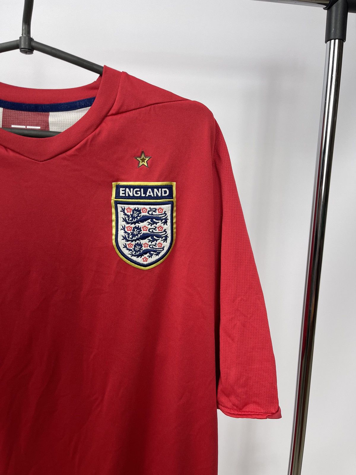 Umbro × Vintage England Football Shirt Jersey 2006-2008 GERRARD #4 Size XL Size US XL / EU 56 / 4 - 3 Thumbnail