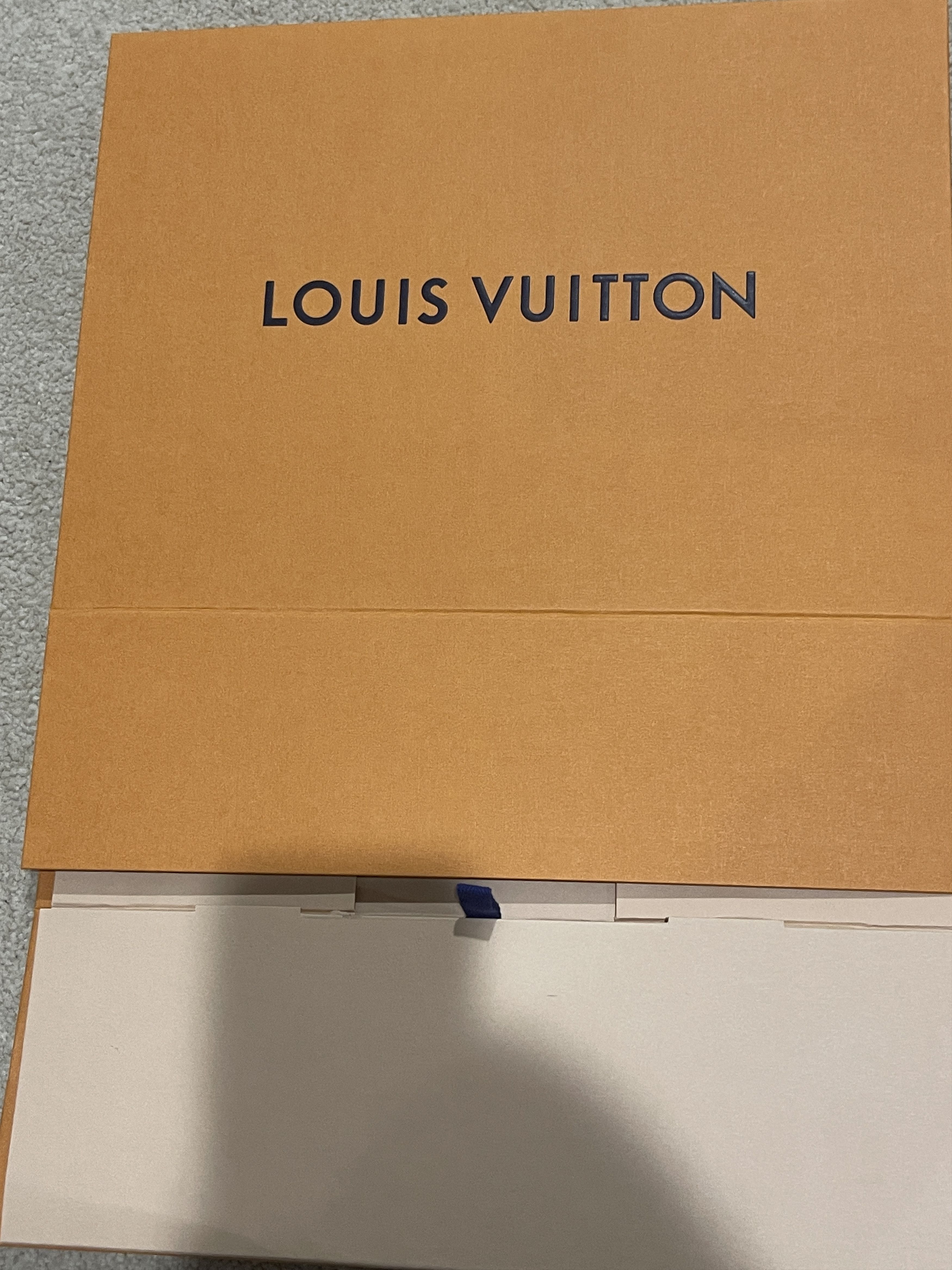 Louis Vuitton Louis Vuitton Authentic Orange Gift Box - Shopping Box Size ONE SIZE - 7 Thumbnail