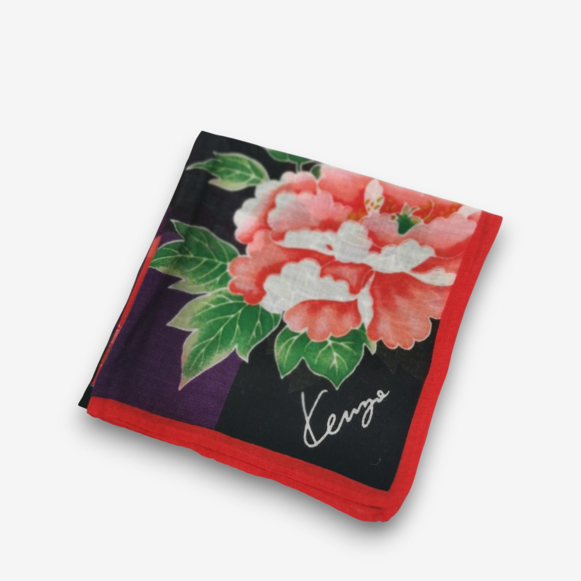 Kenzo Vintage Kenzo Handkerchief Pocket Square Bandana Size ONE SIZE - 4 Thumbnail