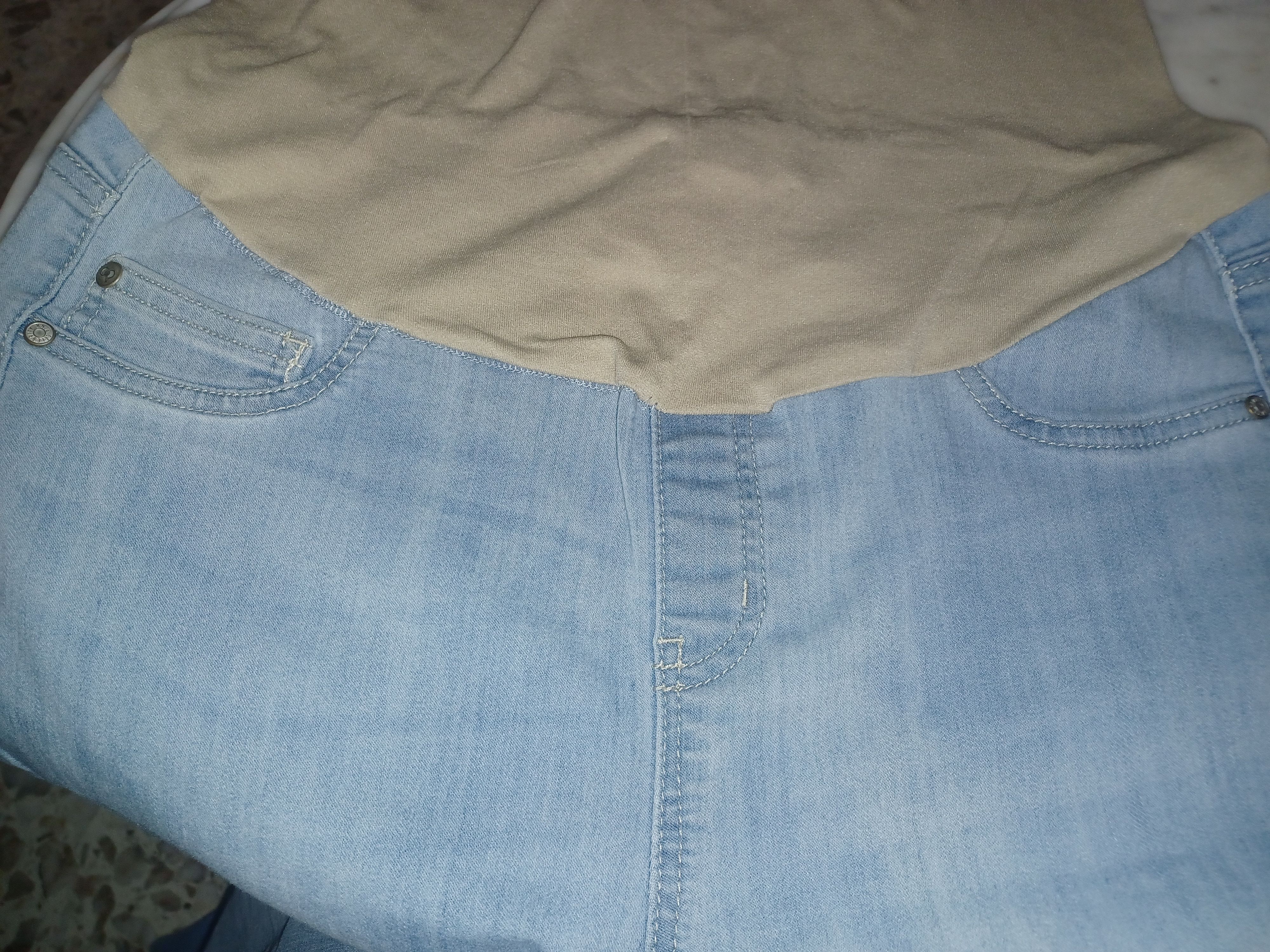 Other Celebrity Pink Maternity Jeans SZ XL Faded Blue Size 38" / US 16 / IT 52 - 2 Thumbnail