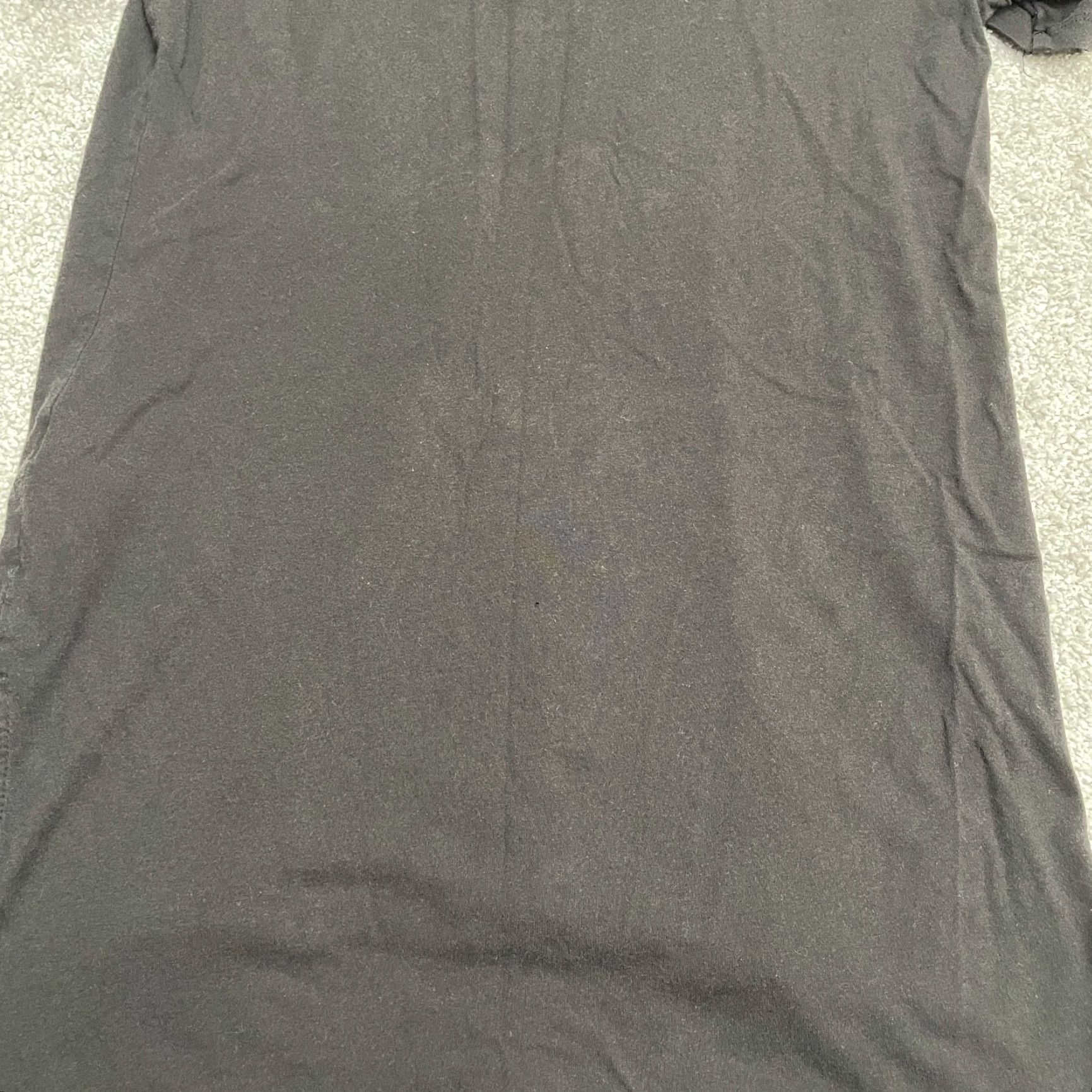 Forever 21 FOREVER 21 Tunic T-Shirt Womens Small Black Gray V-Neck Short Sleeve Pocket Tee Size S / US 4 / IT 40 - 4 Thumbnail