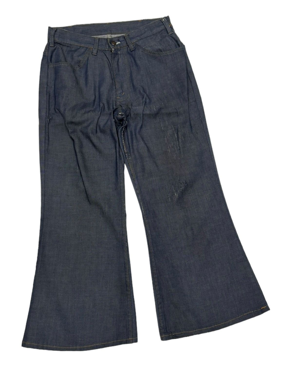 Levi's Vintage Levis Orange Tab Button 8 Flare Bootcut Crop Jeans Size US 28 / EU 44 - 3 Thumbnail