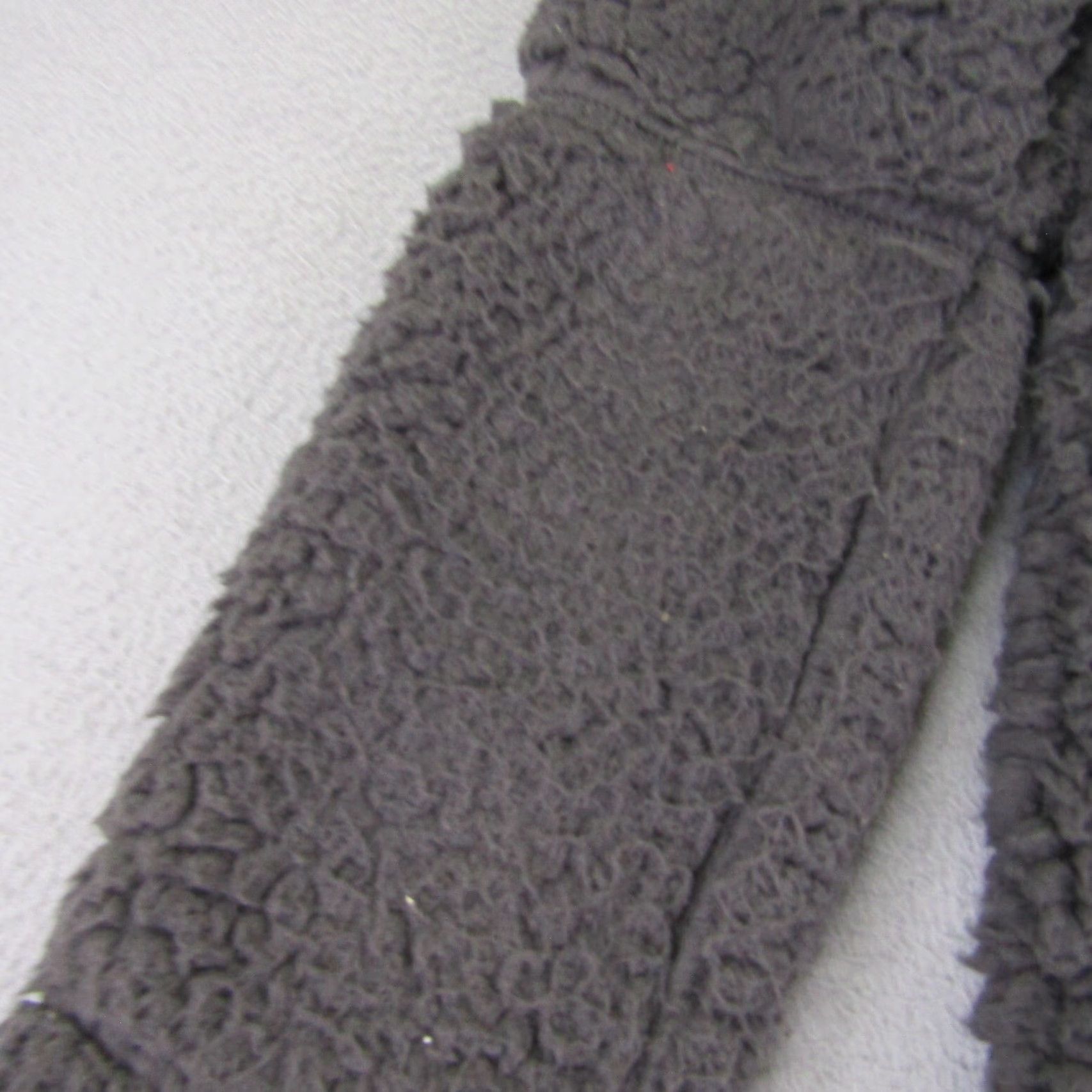 Vintage Zella Jacket Womens XS Gray Sherpa Fleece Full Zip Zipper Pockets Casual Outdoor Size XS / US 0-2 / IT 36-38 - 6 Thumbnail