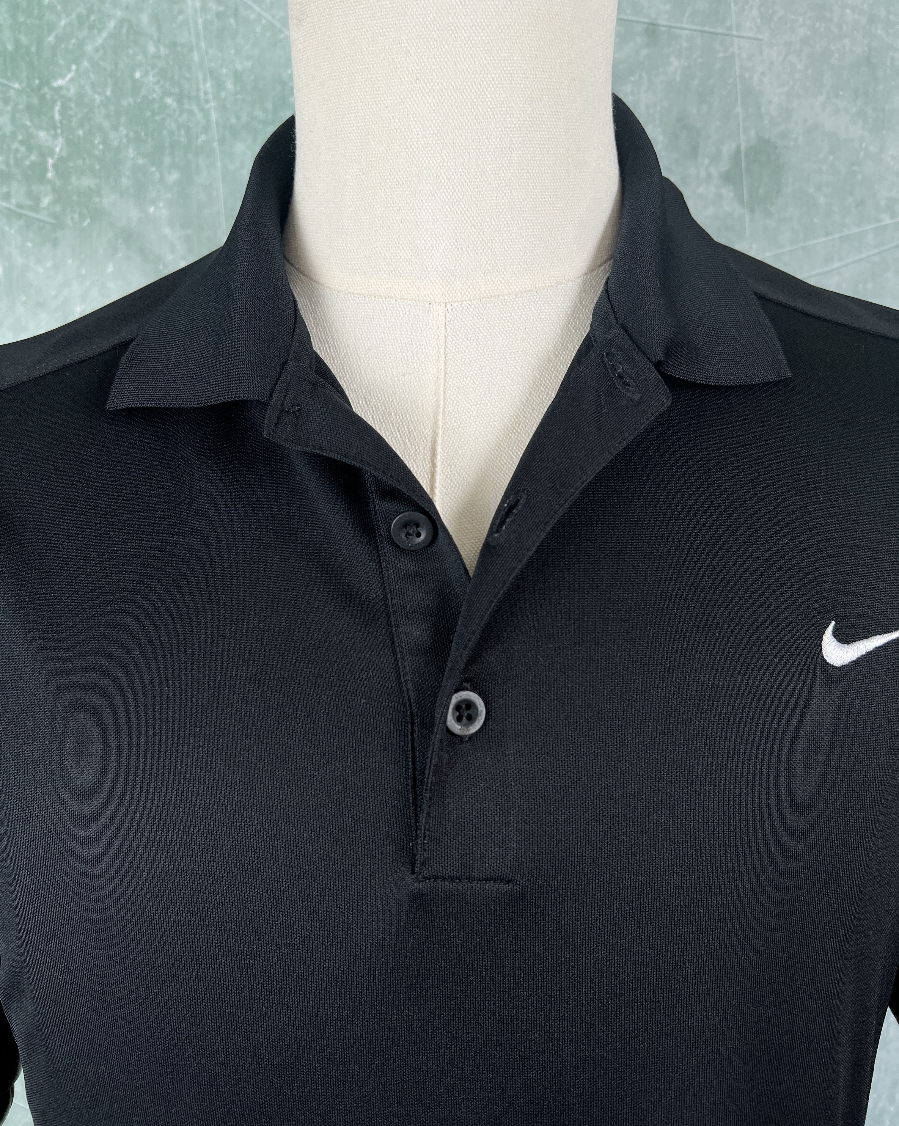 Nike Nike Golf Dri-FIT Black Performance Polo Shirt – Size M Size US M / EU 48-50 / 2 - 4 Thumbnail