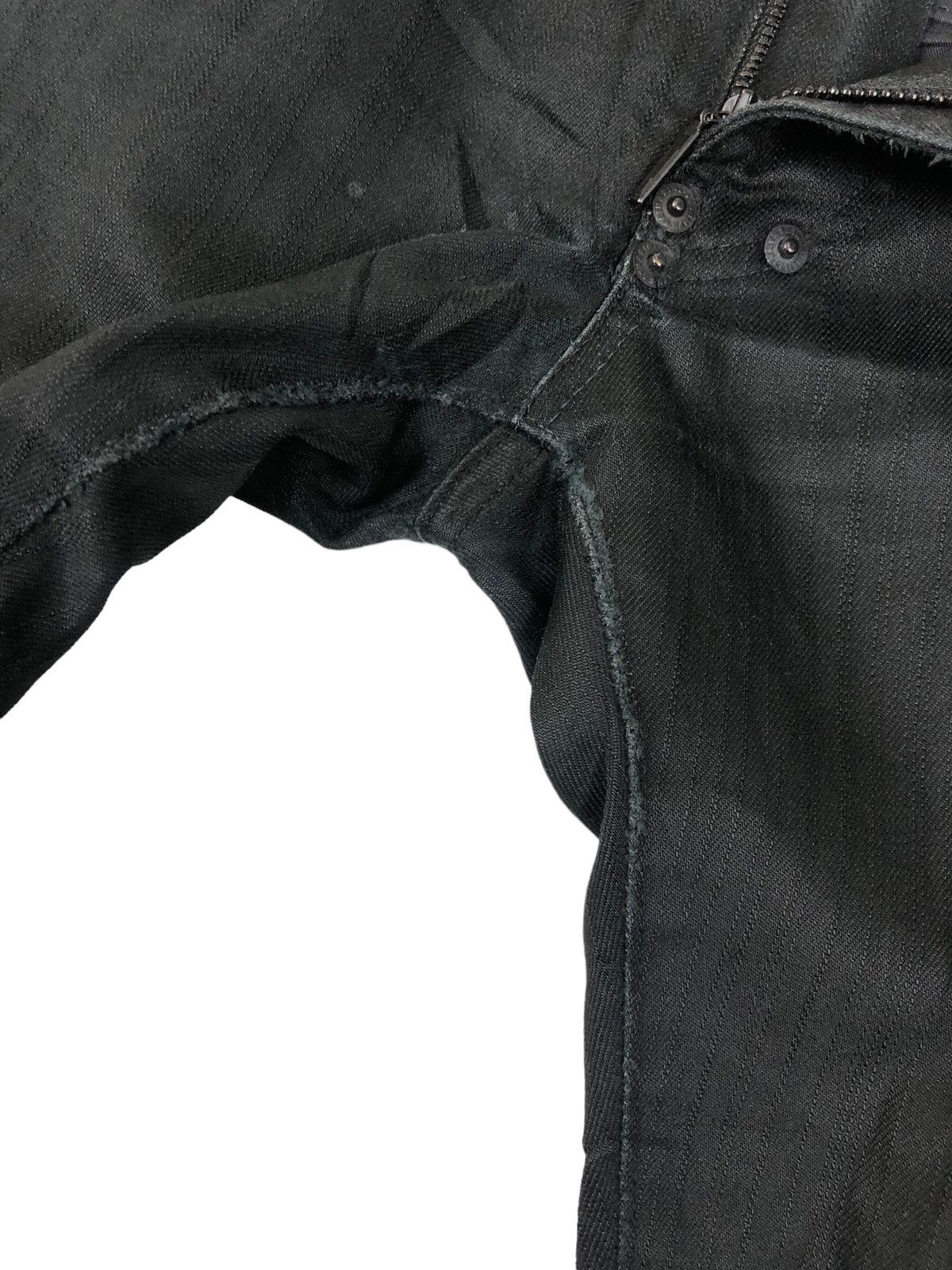 Japanese Brand × Katharine Hamnett London Katharine Hammett London Black Wax Pants Size US 30 / EU 46 - 9 Thumbnail