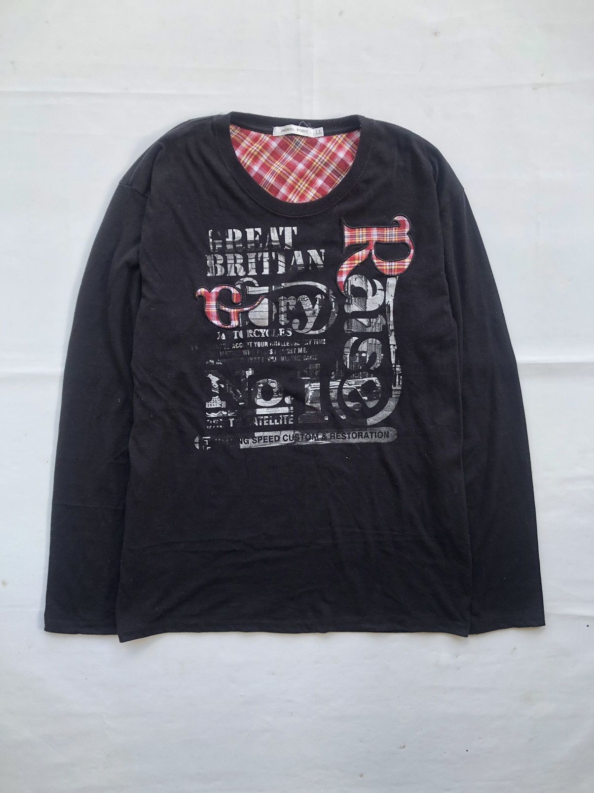 Hysteric Glamour Great Britan Glory Raise Poem Primal Point Ifsixwas Style Size US L / EU 52-54 / 3 - 1 Thumbnail