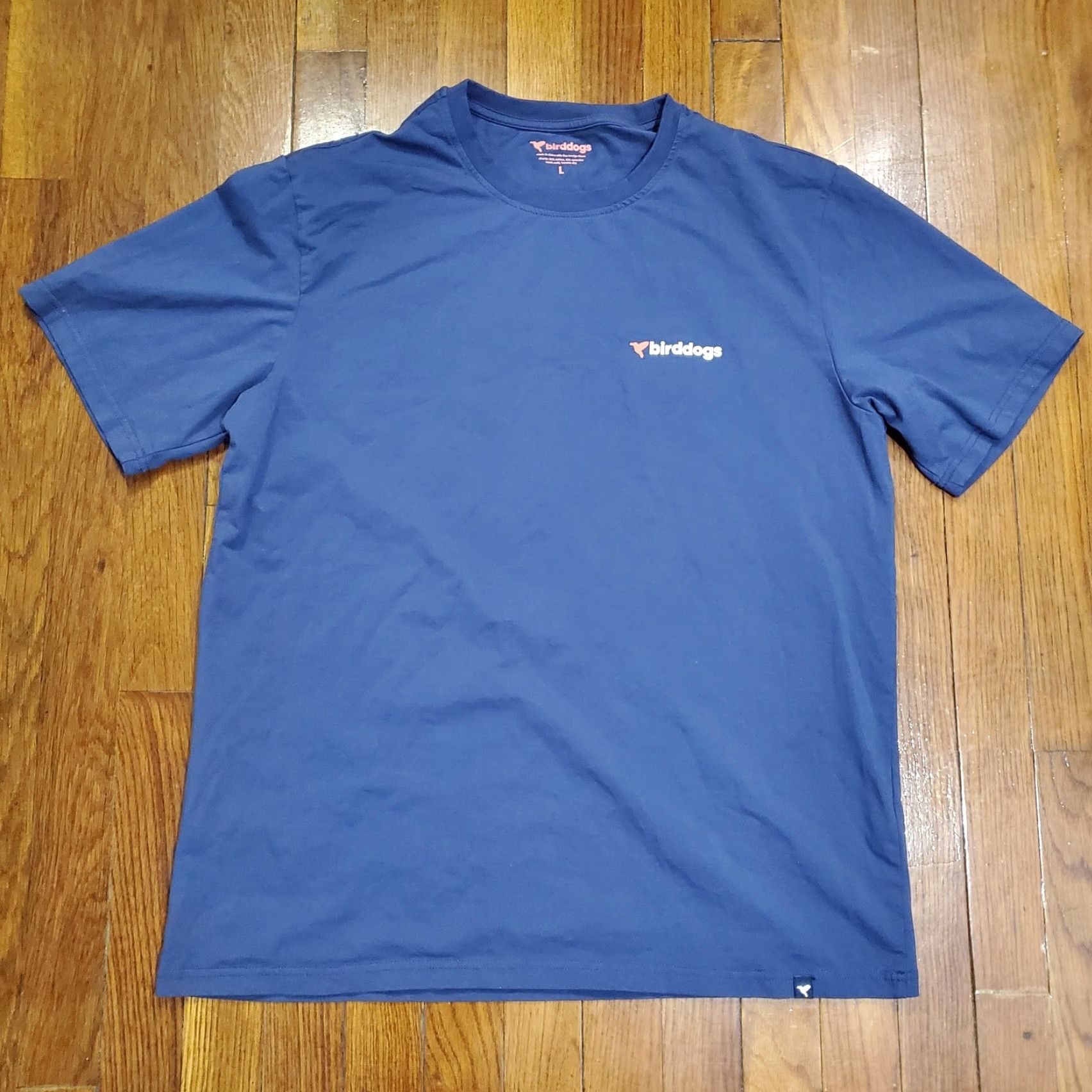 Vintage Birddogs Shirt Mens Large Blue Logo Back Graphic Tee Tagless Stretch Casual Size US L / EU 52-54 / 3 - 3 Thumbnail