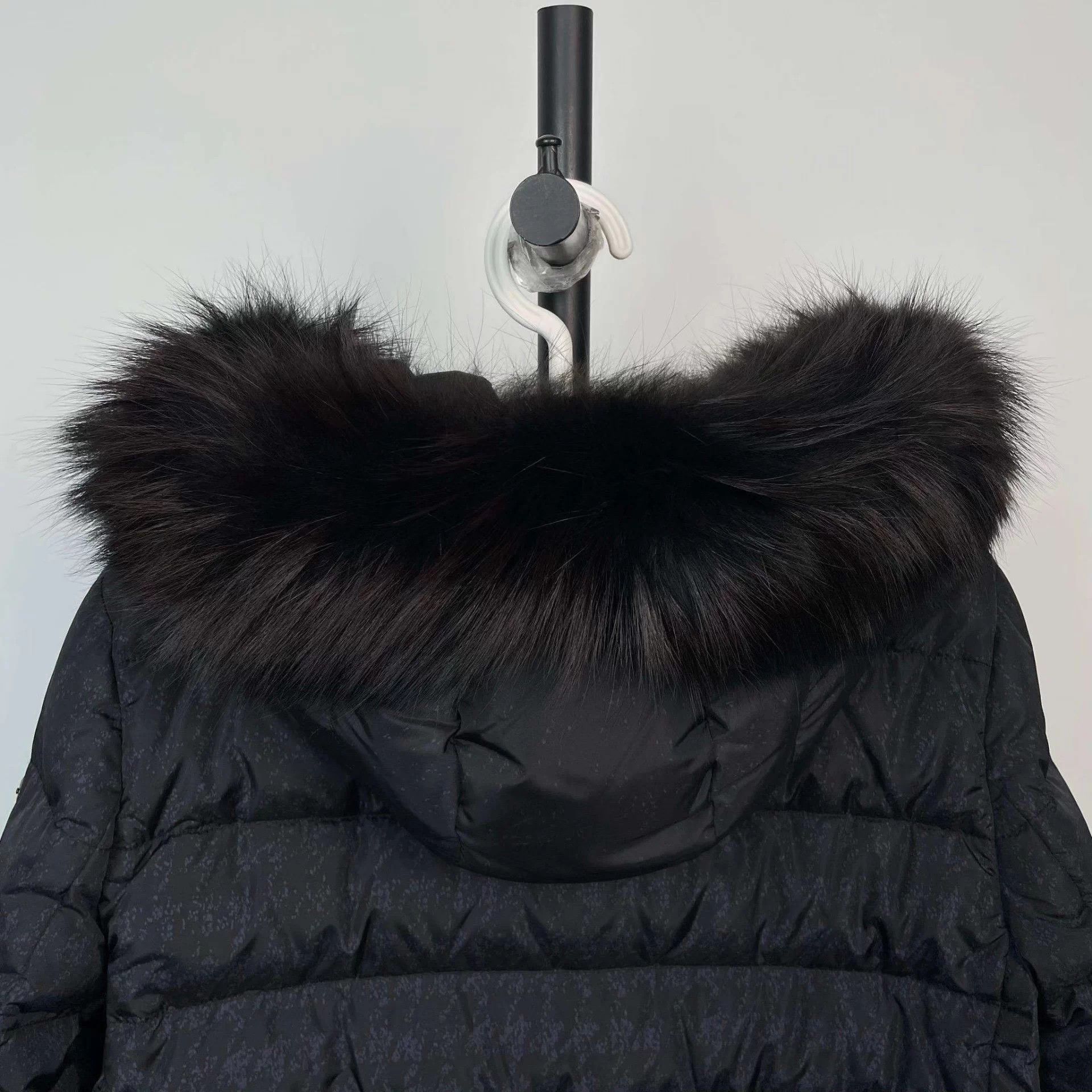 Prada Prada houndstooth down jacket black 170 Size M / US 6-8 / IT 42-44 - 3 Thumbnail