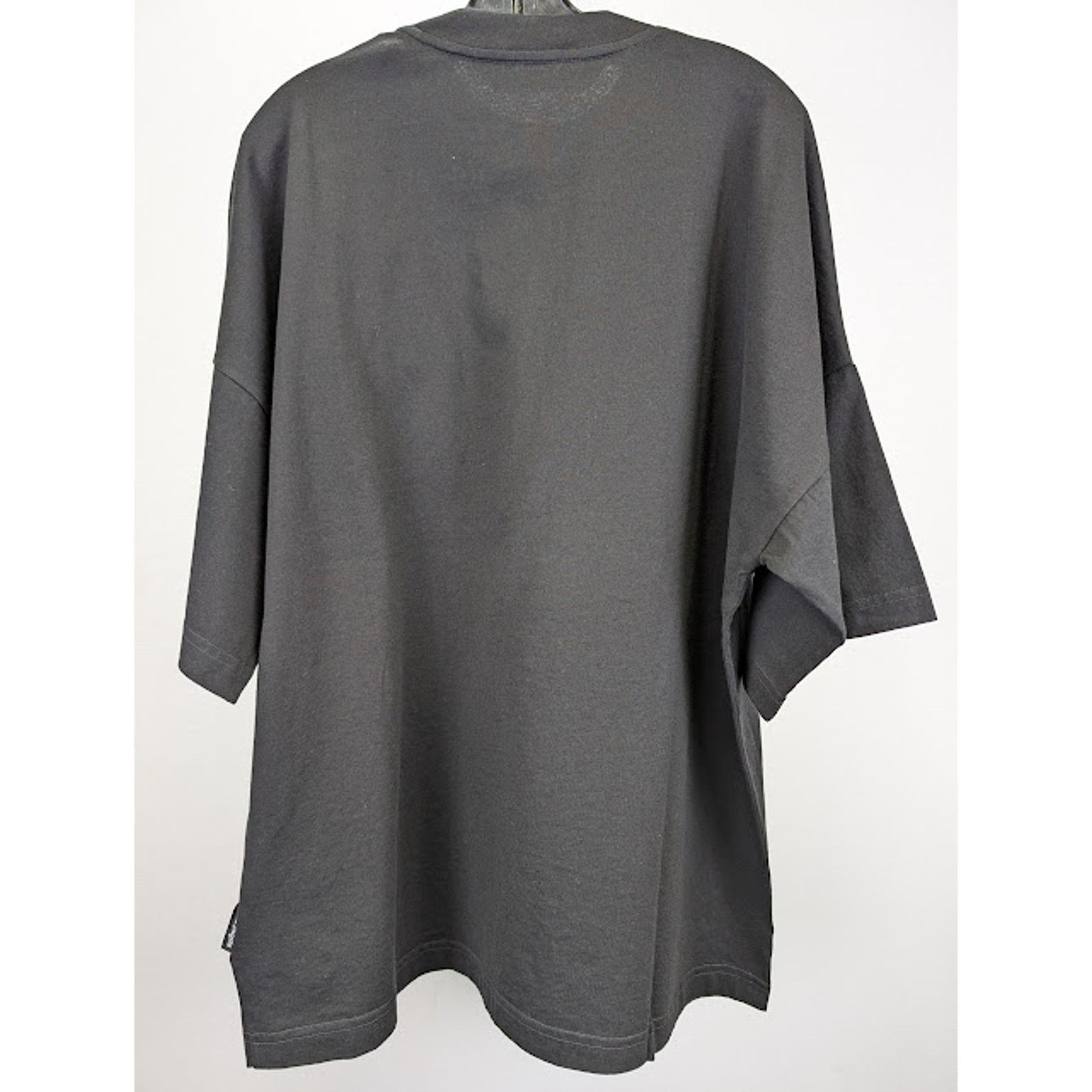 Palm Angels o1rshd1 Spray Heart Loose T-Shirt in Black / Fuchsia Size US XL / EU 56 / 4 - 11 Thumbnail